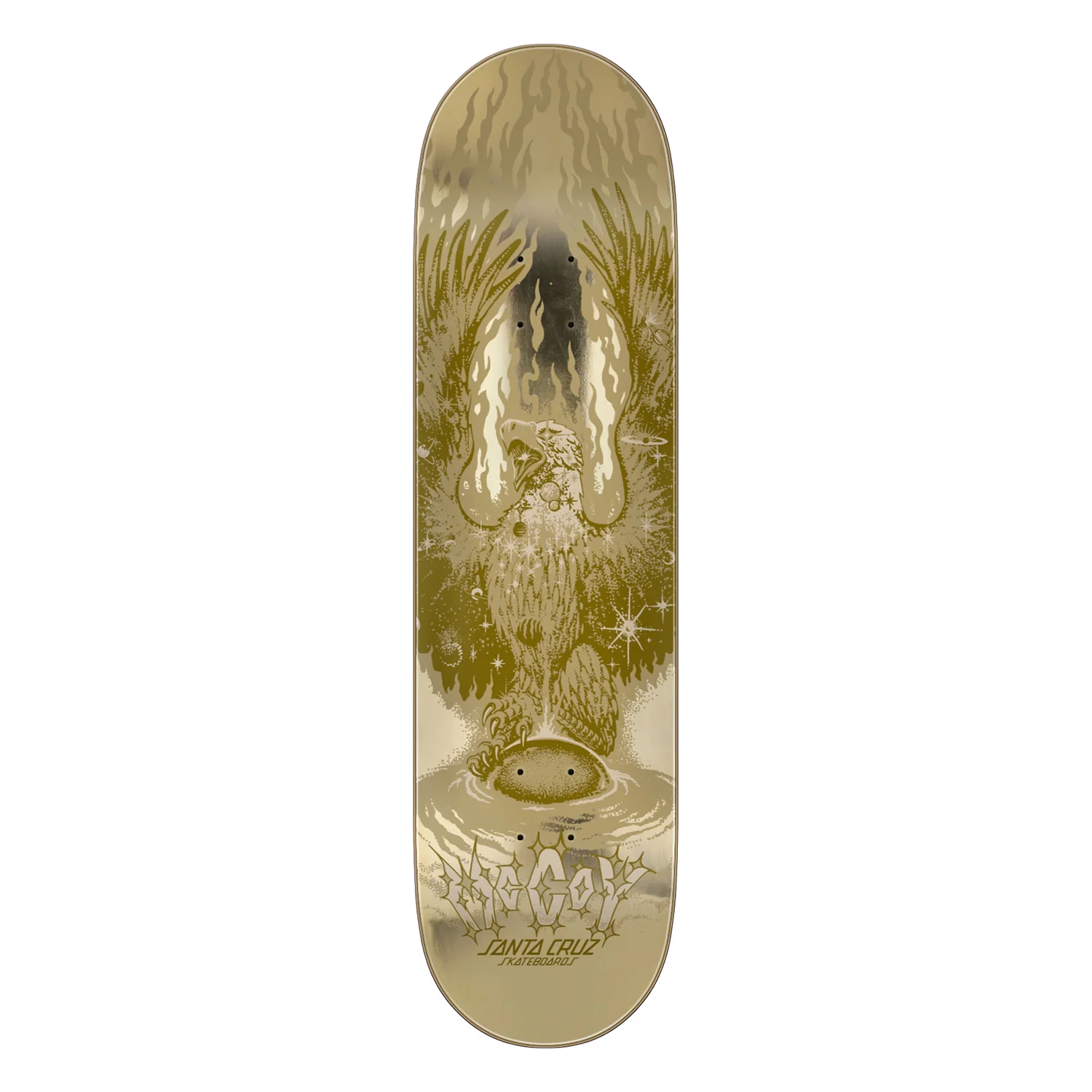 Santa Cruz Skateboard Deck McCoy Cosmic Eagle VX Twin 8.25" x 31.83"