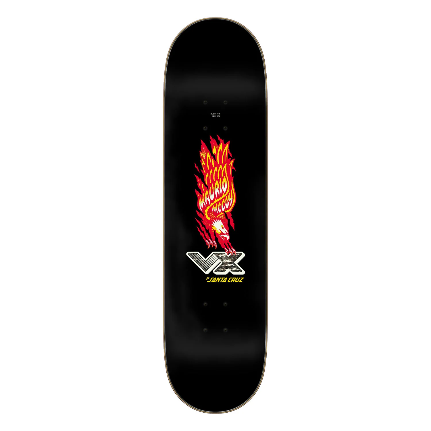 Santa Cruz Skateboard Deck McCoy Ripping Eagle VX Twin 8.25" x 31.83" - Image 2