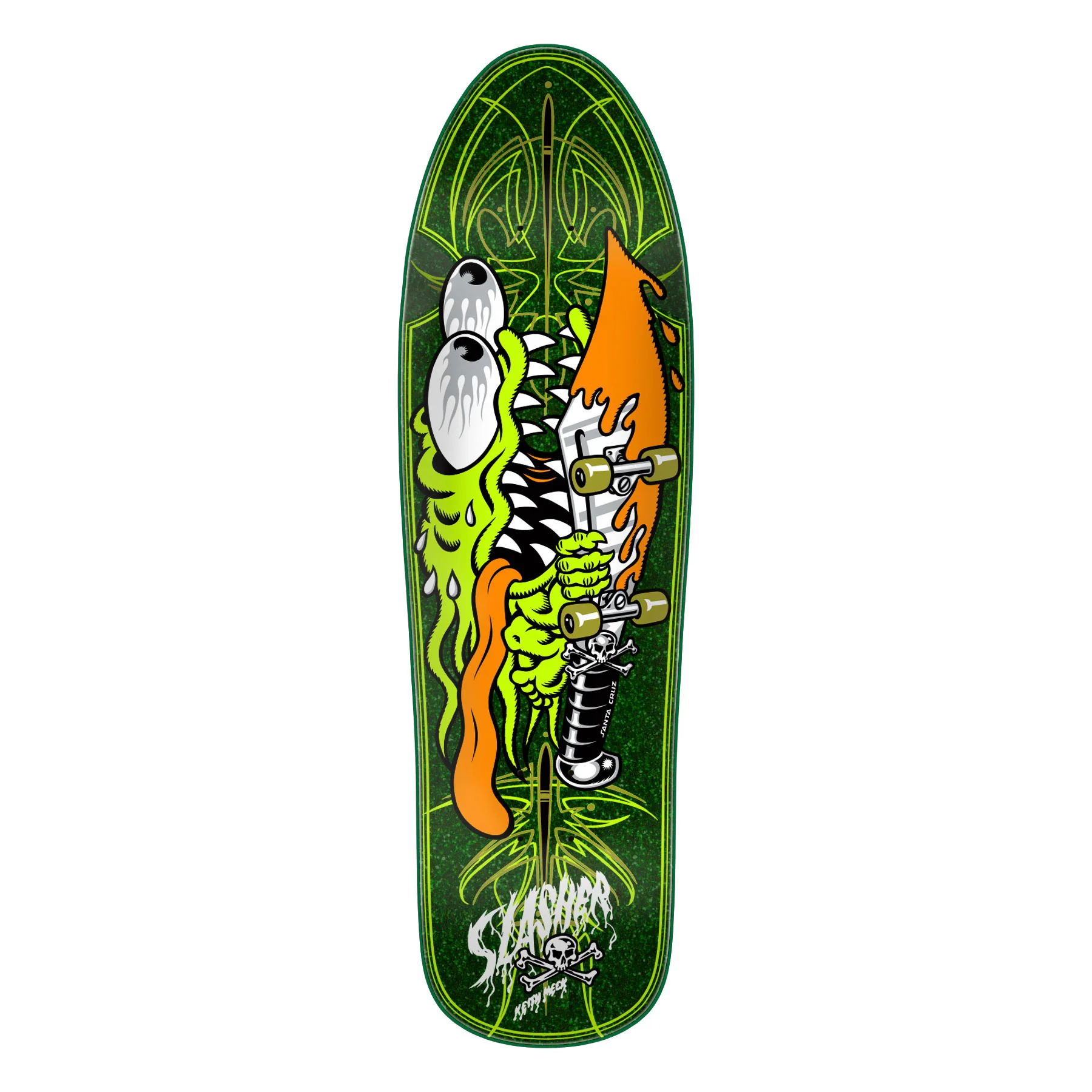Santa Cruz Skateboard Deck Meek Pinstripe Slasher 9.23" x 31.67"