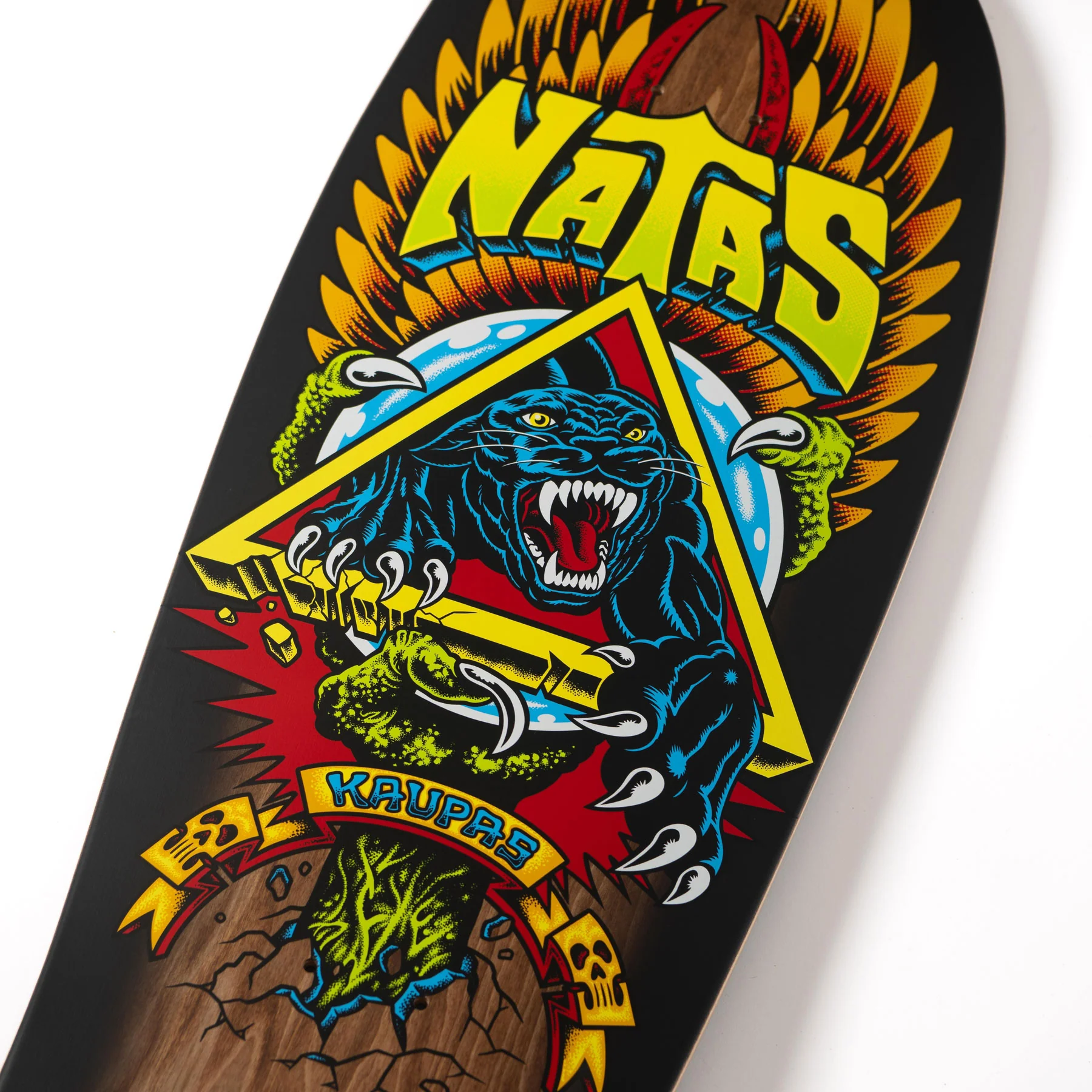 Santa Cruz Skateboard Deck Natas SC Panther Reissue 10.538" x 30.14" - Image 4