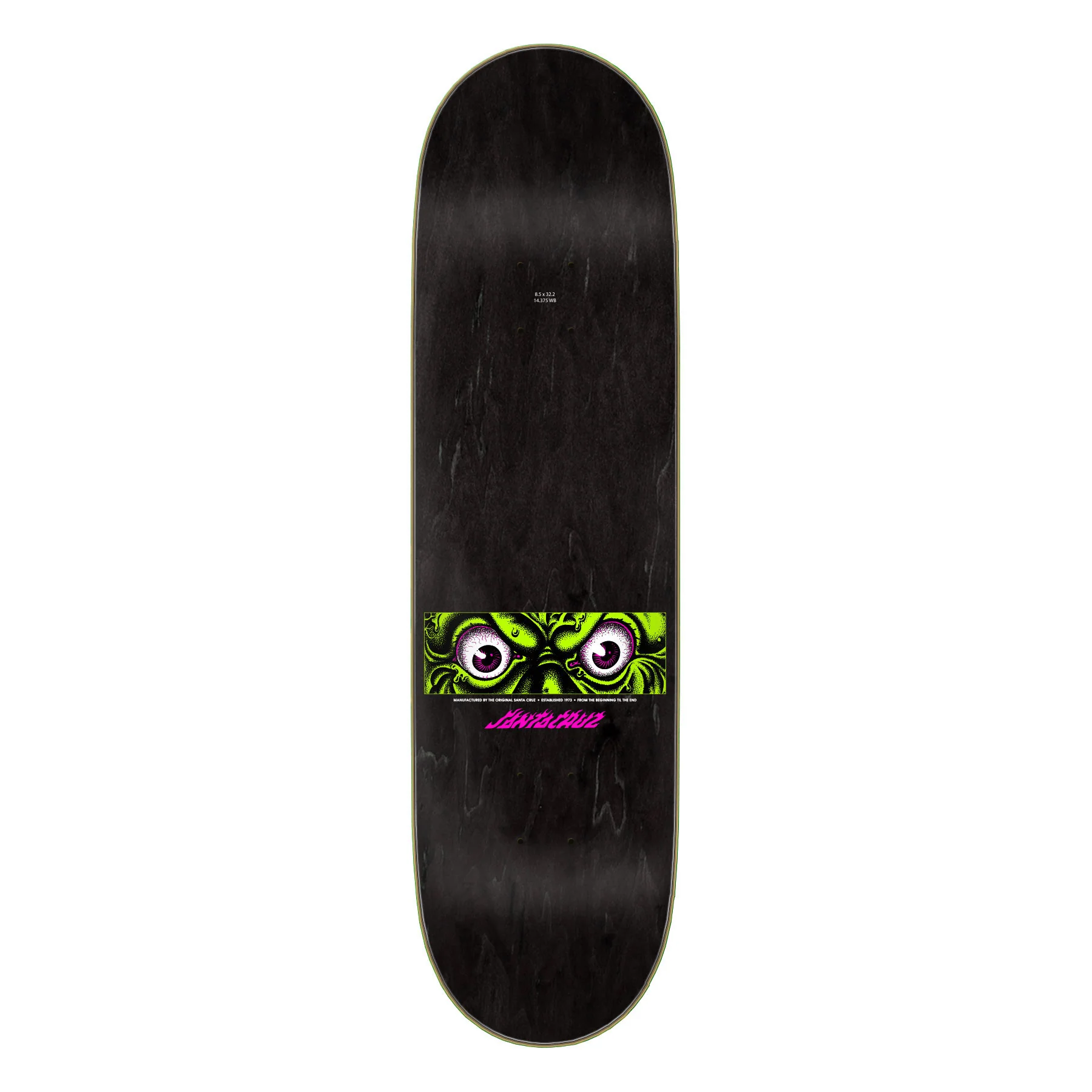 Santa Cruz Skateboard Deck Roskopp Dissect 8.5" x 32.2" - Image 2