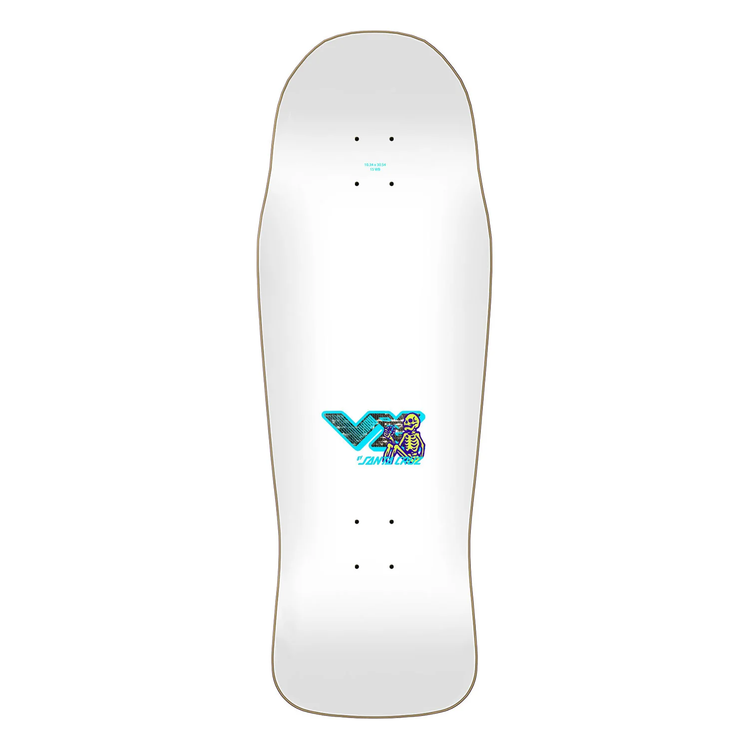 Santa Cruz Skateboard Deck Winkowski Dope Planet VX 10.34" x 30.54" - Image 2