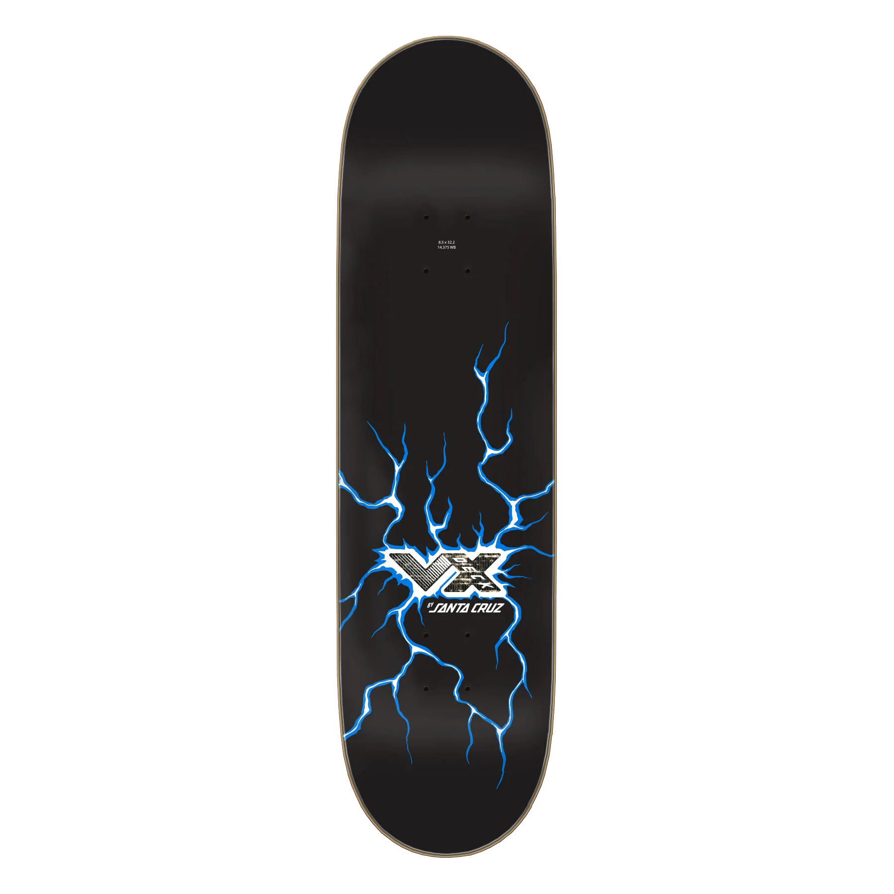Santa Cruz Skateboard Deck Wooten Calamity VX 8.5" x 32.2" - Image 2