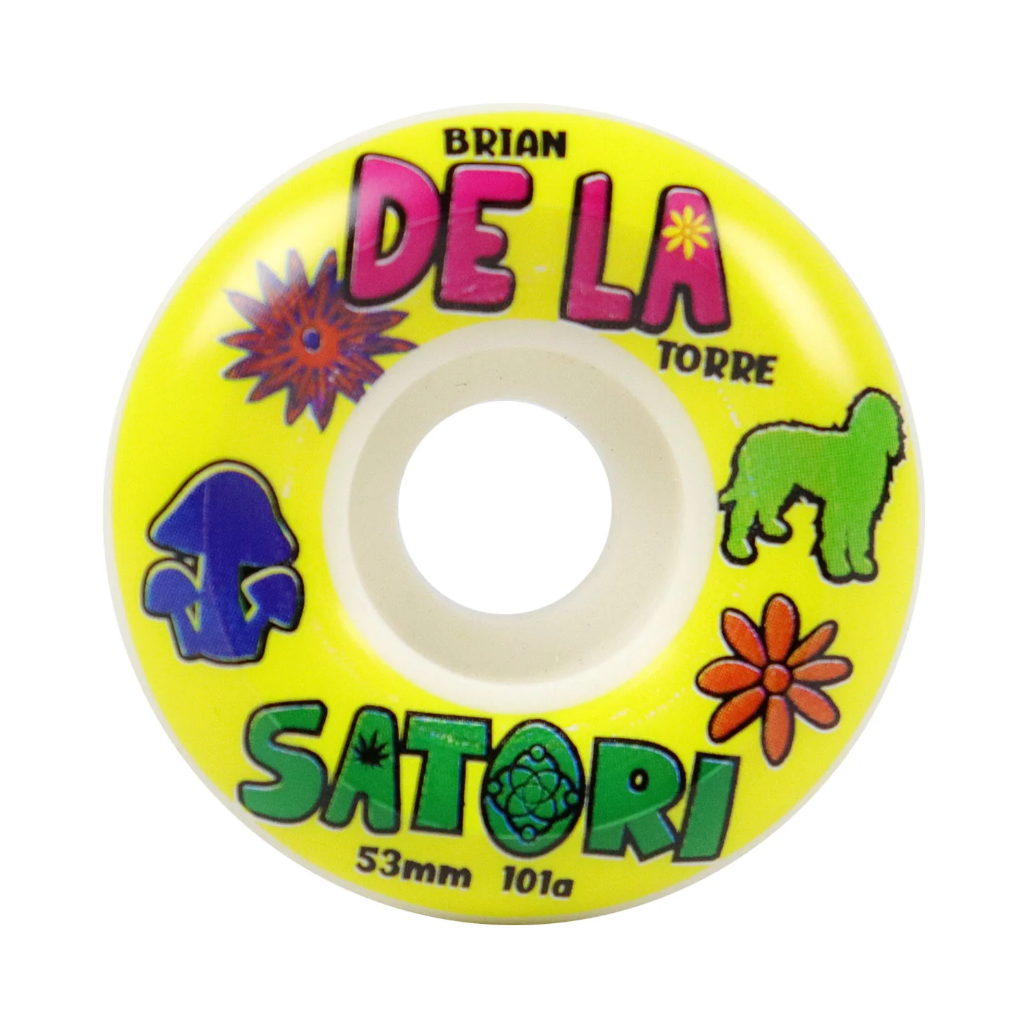 Santa Cruz Skateboard Grey 8.375" Independent Satori Premium Kit - Image 3
