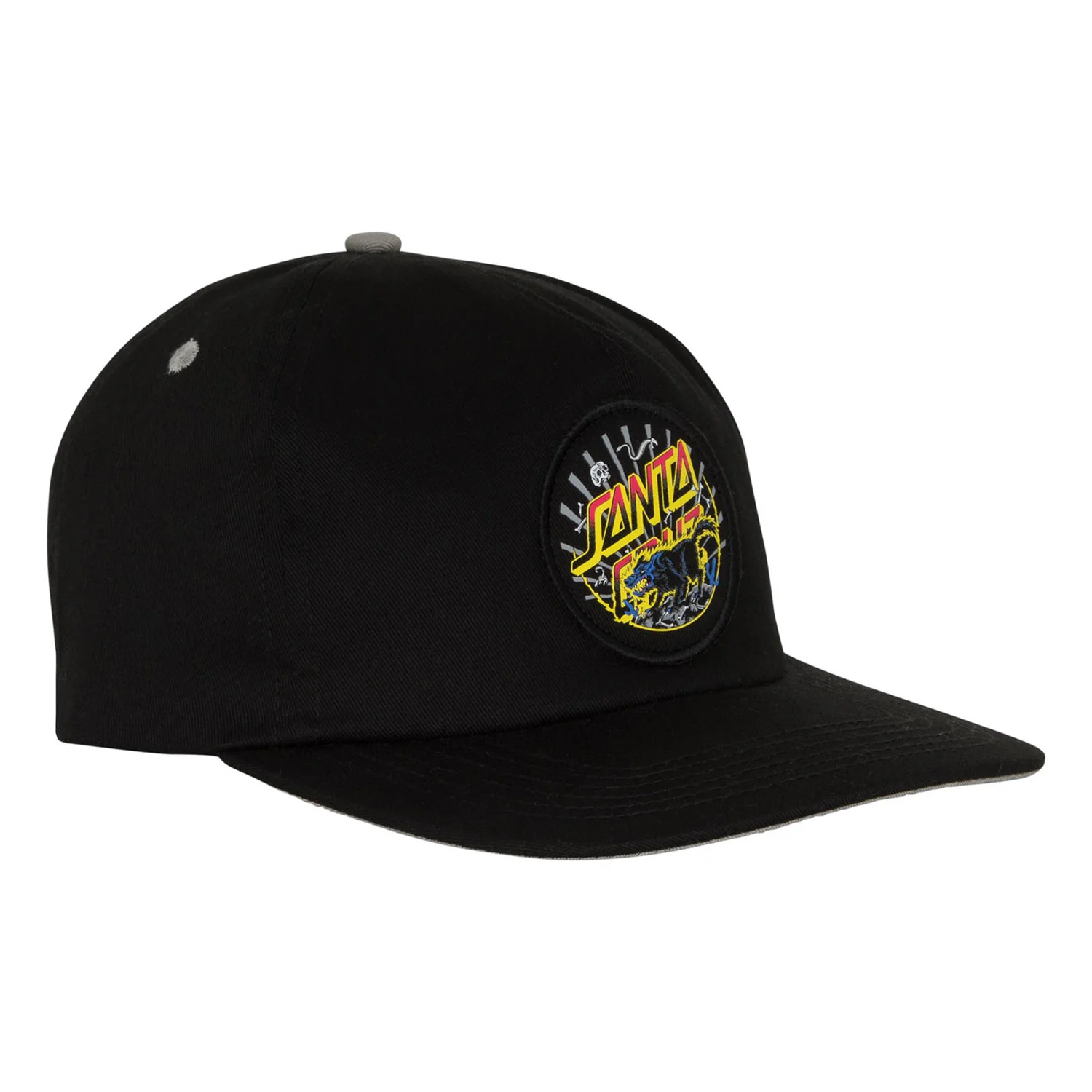 Santa Cruz Skateboard Hat Kendall Wolf Dot Black OS - Image 3