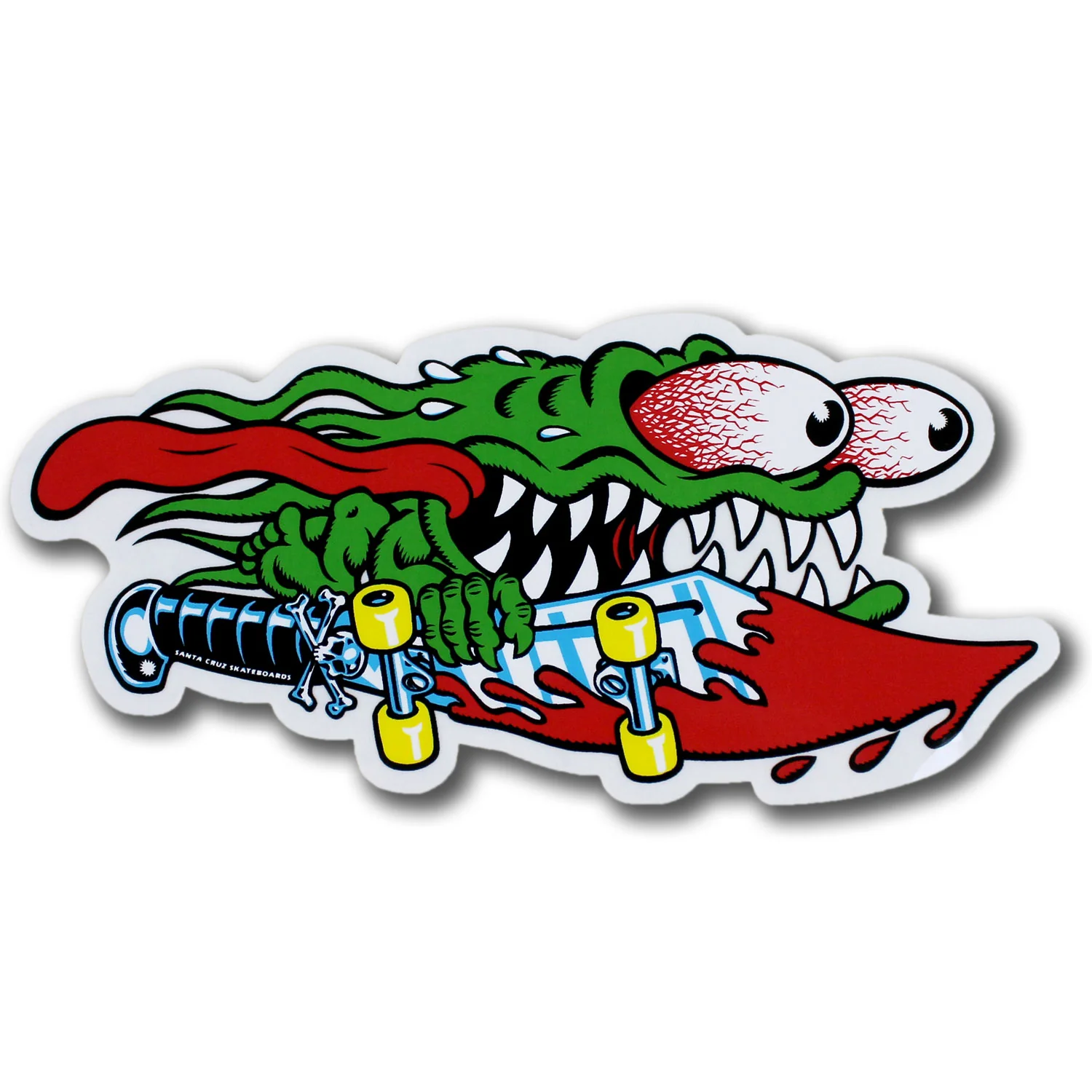 Santa Cruz Skateboard Stickers Classic 4-Pack - Image 4