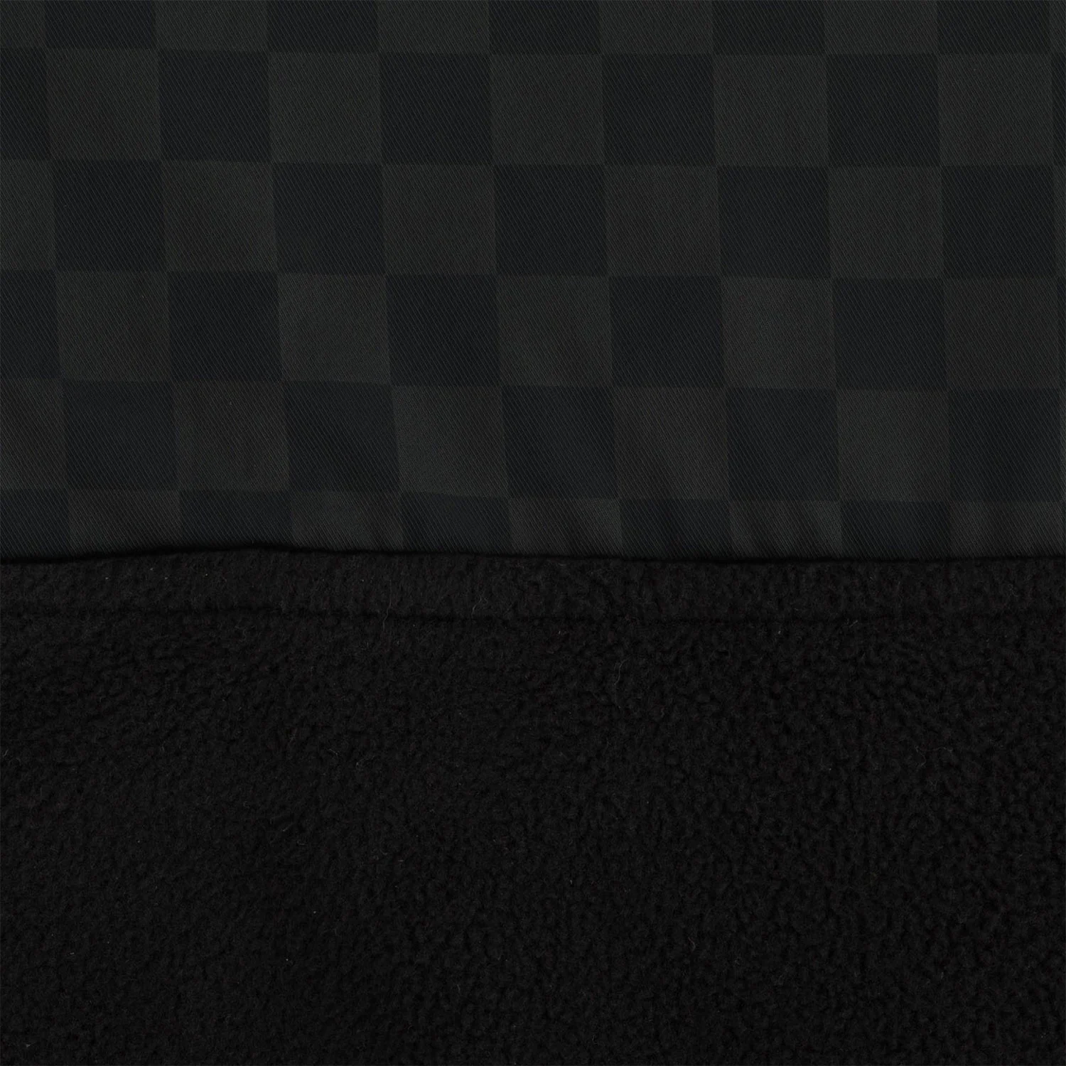Santa Cruz Skateboard Sweatshirt Igniter Polar Fleece Hoodie Black/Black Checker - Image 5
