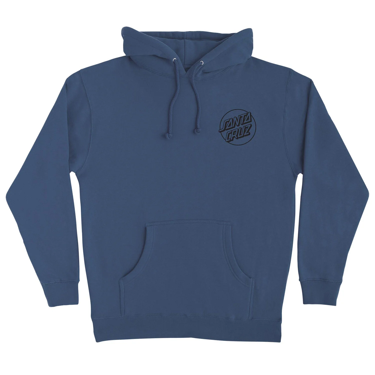 Santa Cruz Skateboard Sweatshirts Opus Dot Pullover Storm Blue/Black - Image 2