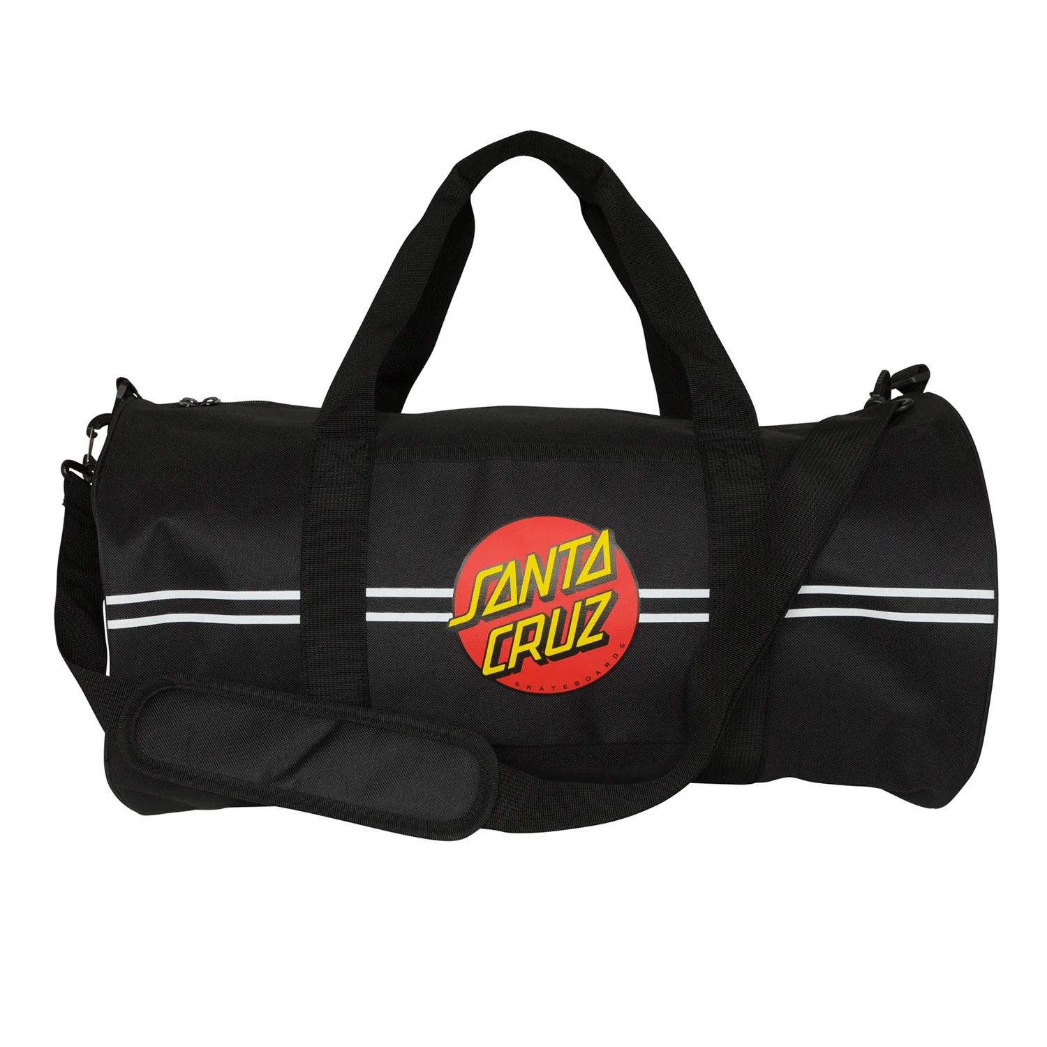Santa Cruz Skateboards Backpack Classic Dot Duffle Black