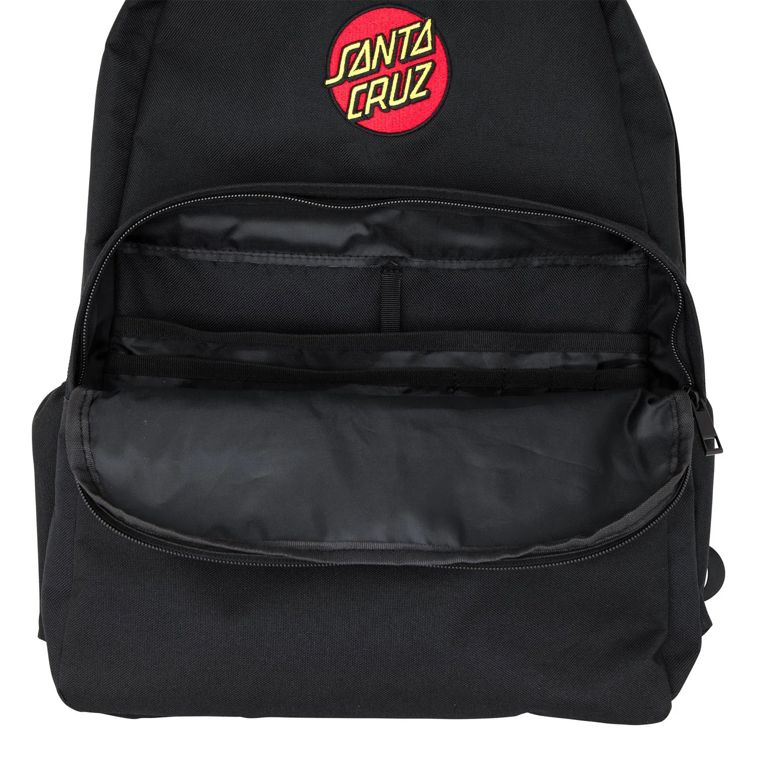 Santa Cruz Skateboards Bag Classic Backpack Black - Image 3