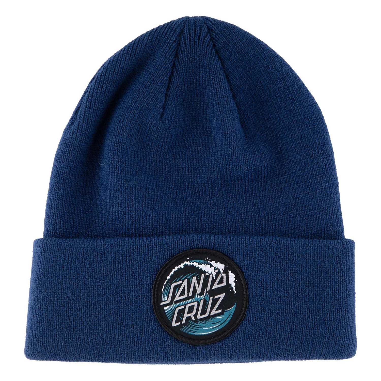 Santa Cruz Skateboards Beanie Wave Dot Navy/Teal/Grey