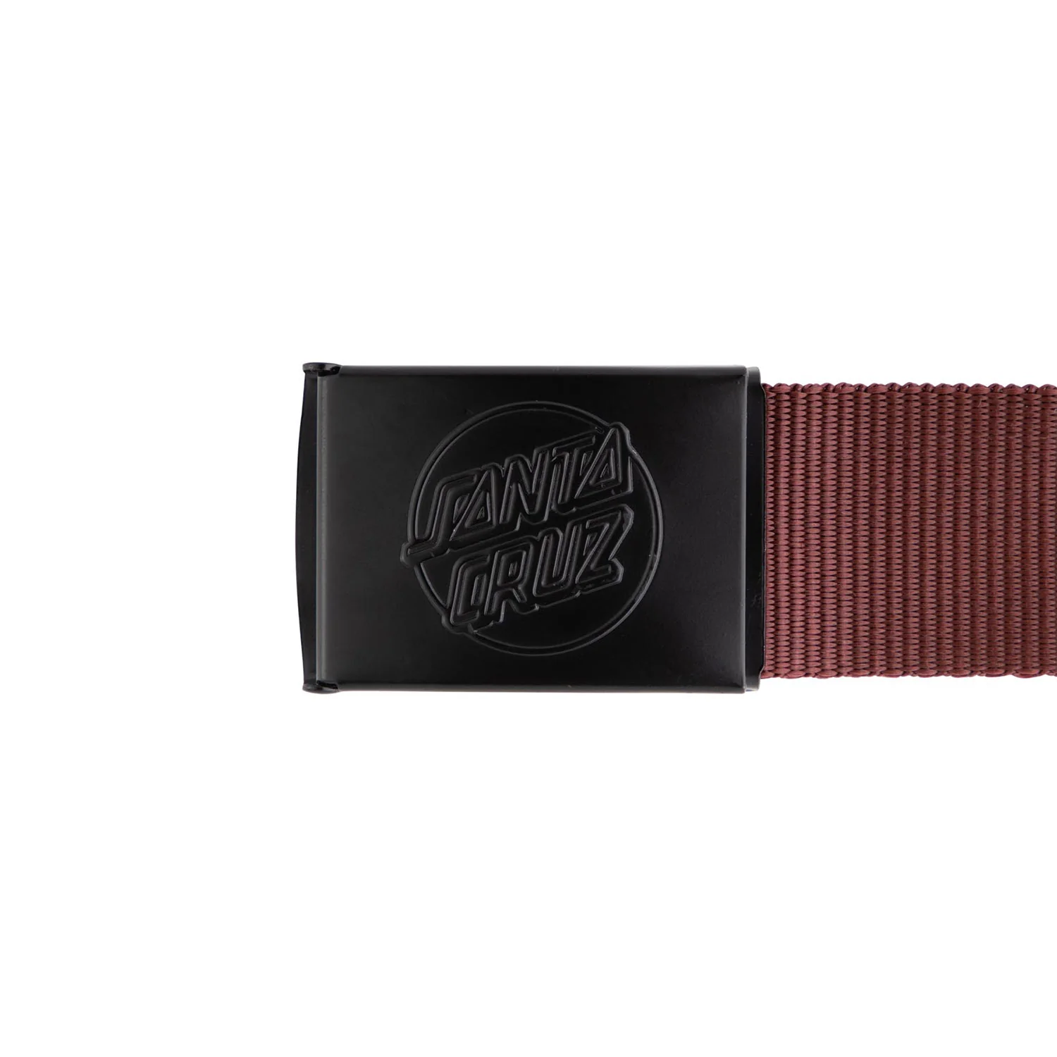 Santa Cruz Skateboards Belt Opus Dot Web Maroon - Image 2