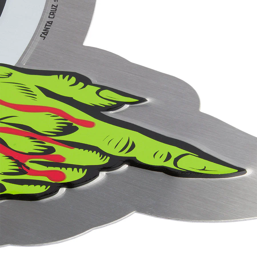 Santa Cruz Skateboards Clock Roskoppp One Silver - Image 2