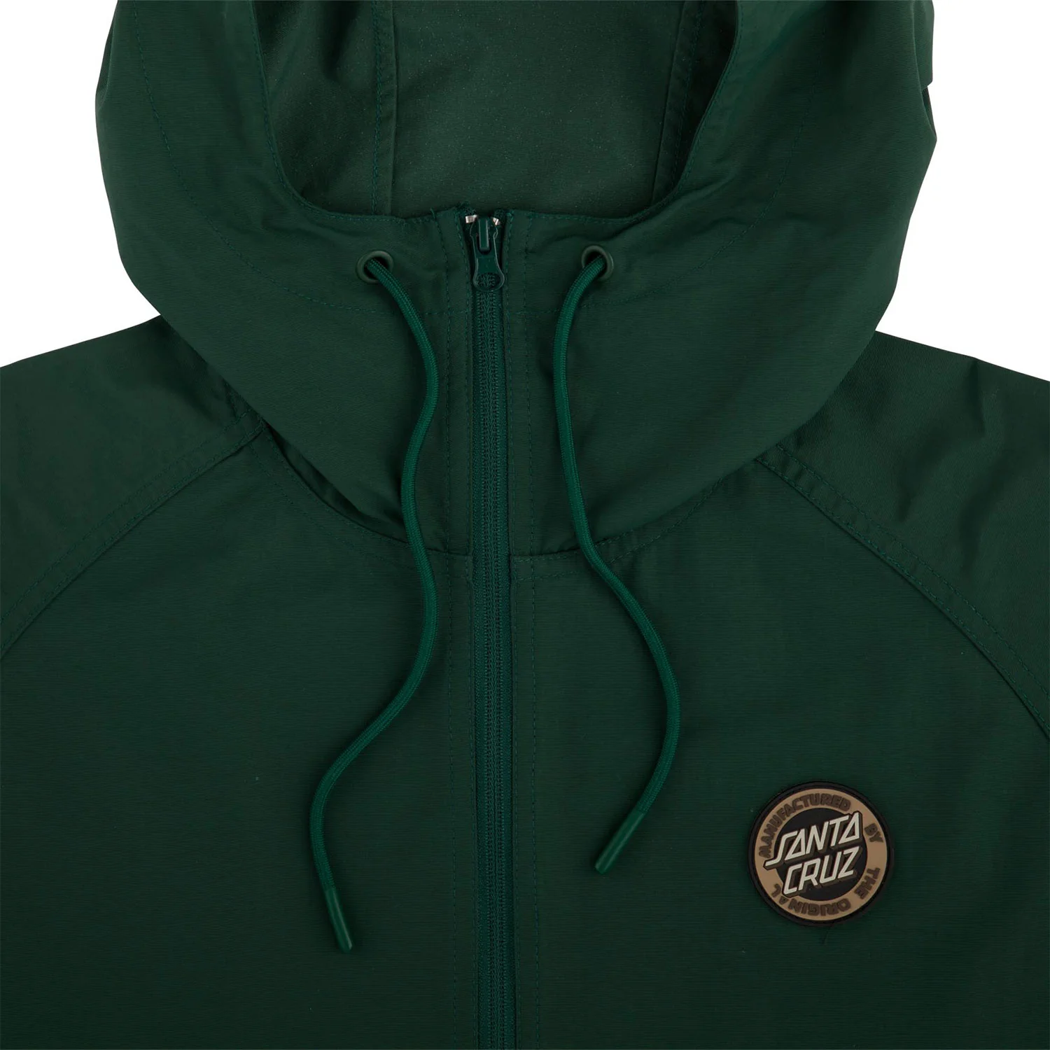 Santa Cruz Skateboards Coat Break Trail Anorak Unlined Forest/Charcoal - Image 3