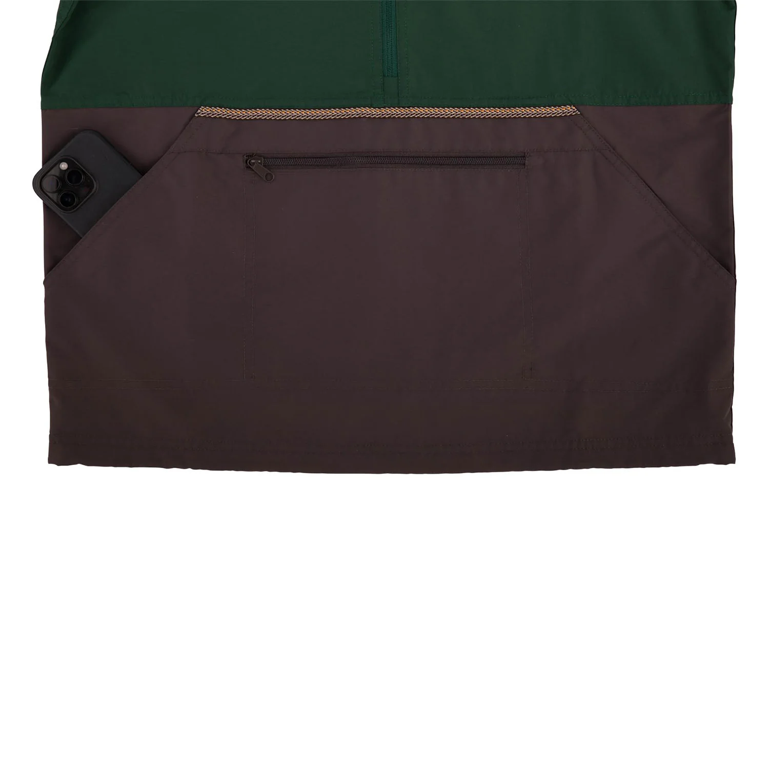 Santa Cruz Skateboards Coat Break Trail Anorak Unlined Forest/Charcoal - Image 5