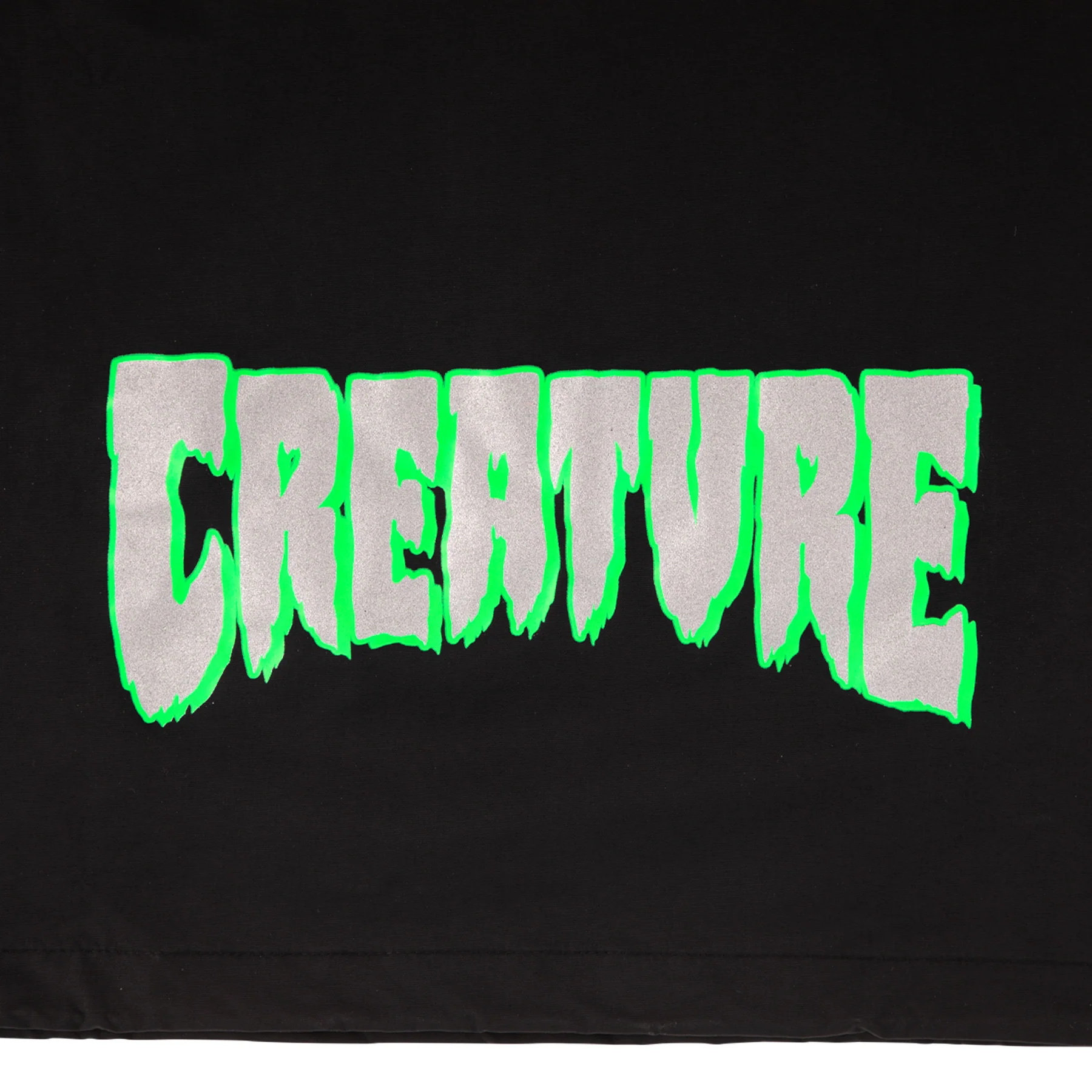 Santa Cruz Skateboards Coat Cruz Bond Bomber Jacket Black/White Stripe Rib - Image 4
