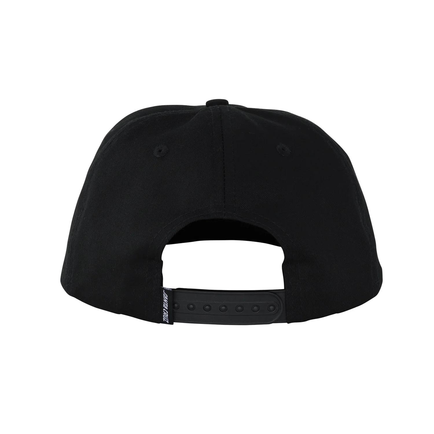 Santa Cruz Skateboards Hat Acidic MFG Dot Snapback Mid Black - Image 2