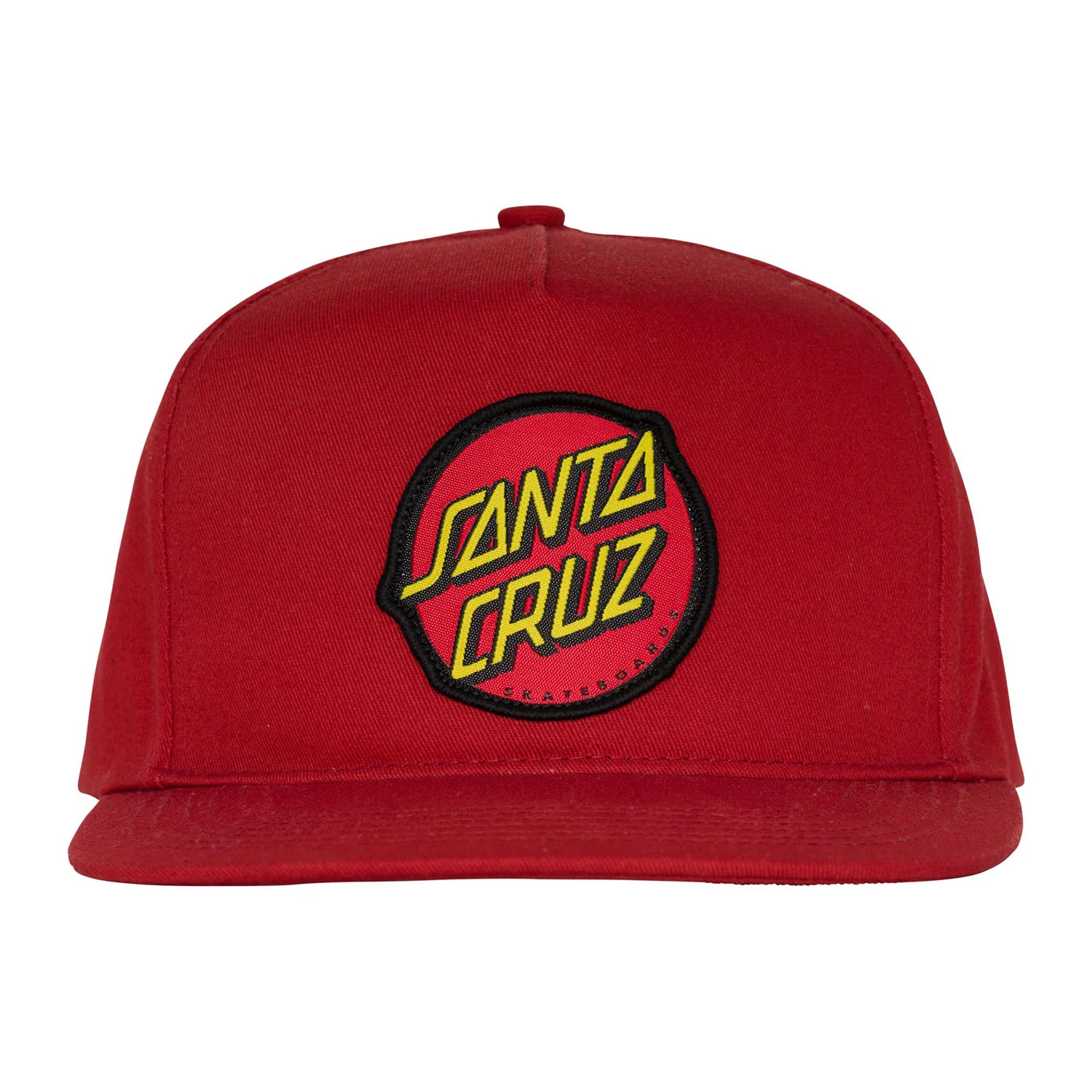 Santa Cruz Skateboards Hat Classic Snapback Burgundy - Image 4