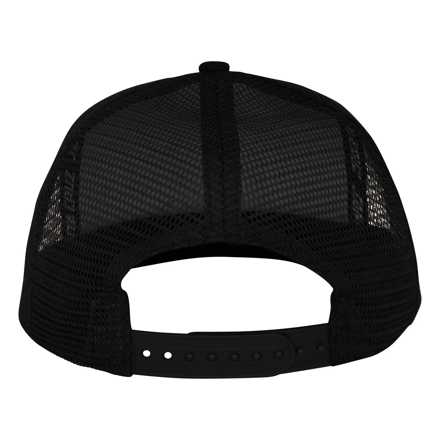 Santa Cruz Skateboards Hat Cruz Embroidered Mesh Trucker Black - Image 2