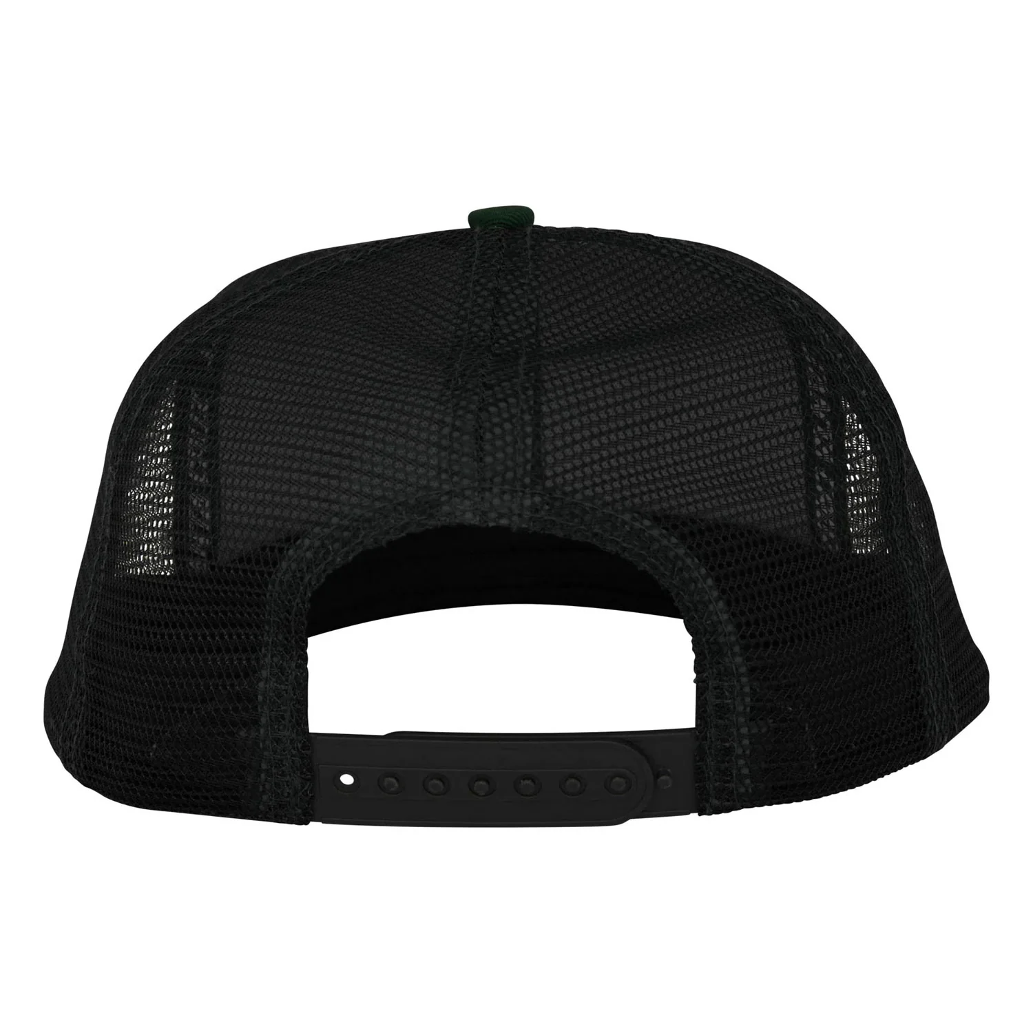 Santa Cruz Skateboards Hat Cruz Embroidered Mesh Trucker Tonal Forest - Image 2