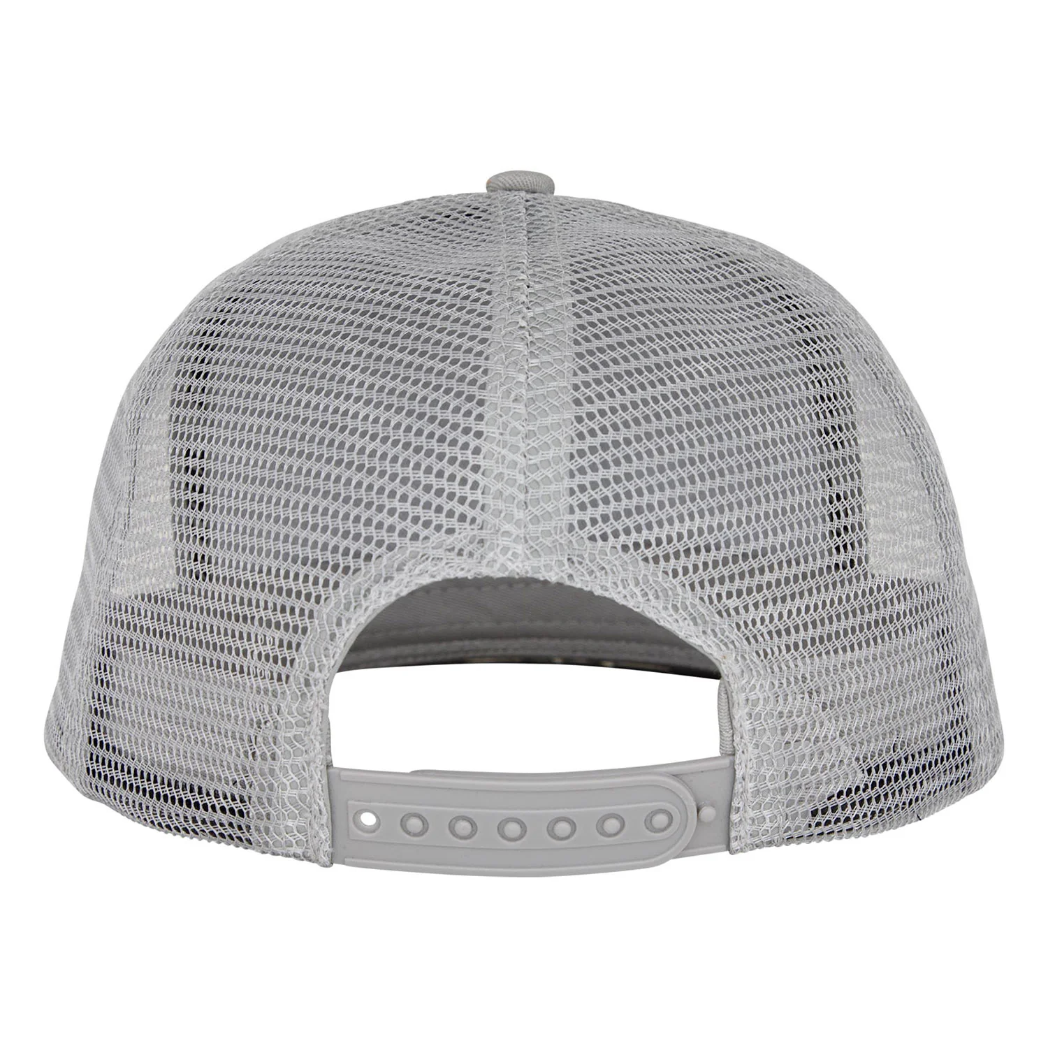 Santa Cruz Skateboards Hat Cruz Embroidered Mesh Trucker Tonal Grey - Image 2
