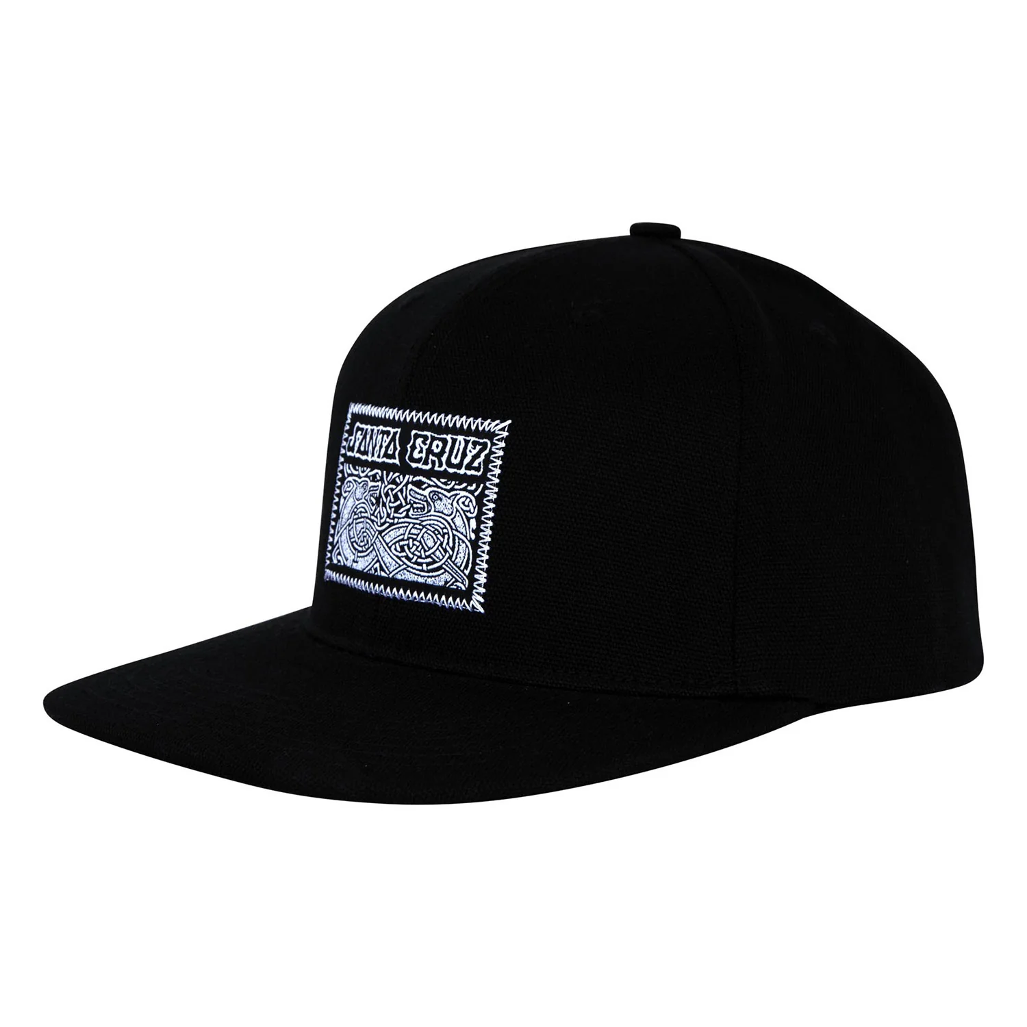 Santa Cruz Skateboards Hat Dressen Celtic Dogs Snapback Structured Black