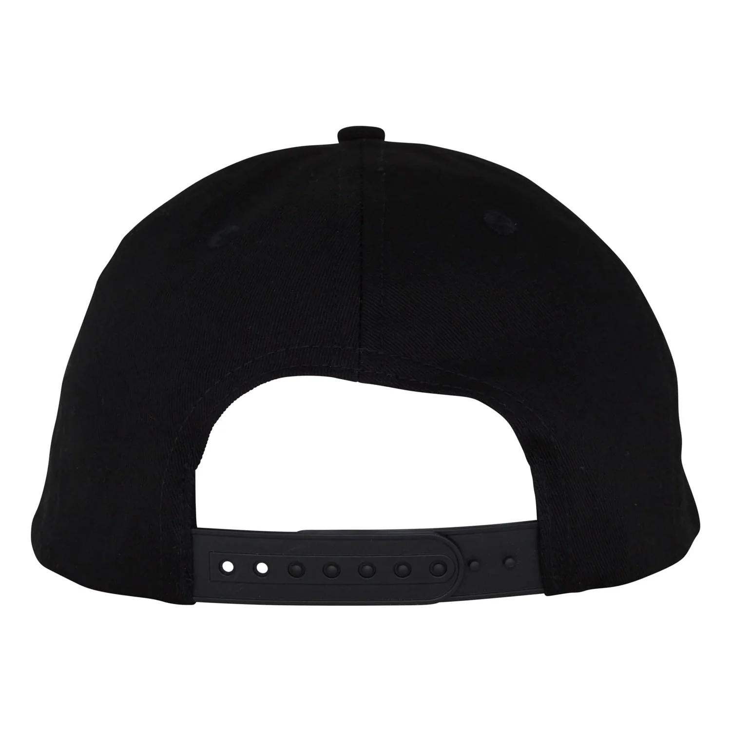 Santa Cruz Skateboards Hat Flame Ringed Dot Snapback Unstructured Black - Image 2