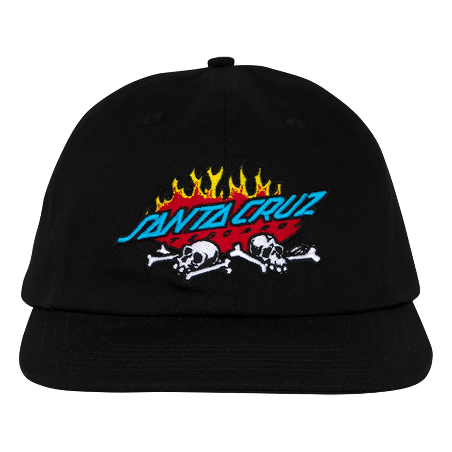 Santa Cruz Skateboards Hat Salba Voodoo Pit Snapback Unstructured Black - Image 3