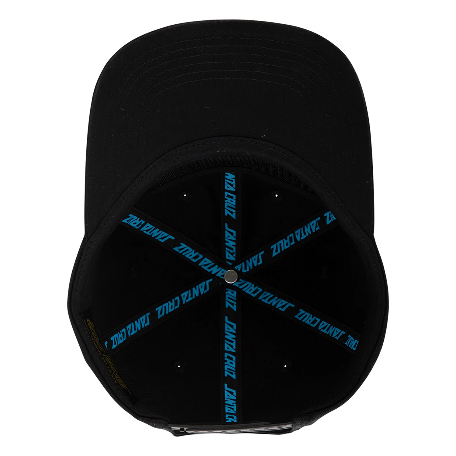 Santa Cruz Skateboards Hat Salba Voodoo Pit Snapback Unstructured Black - Image 4