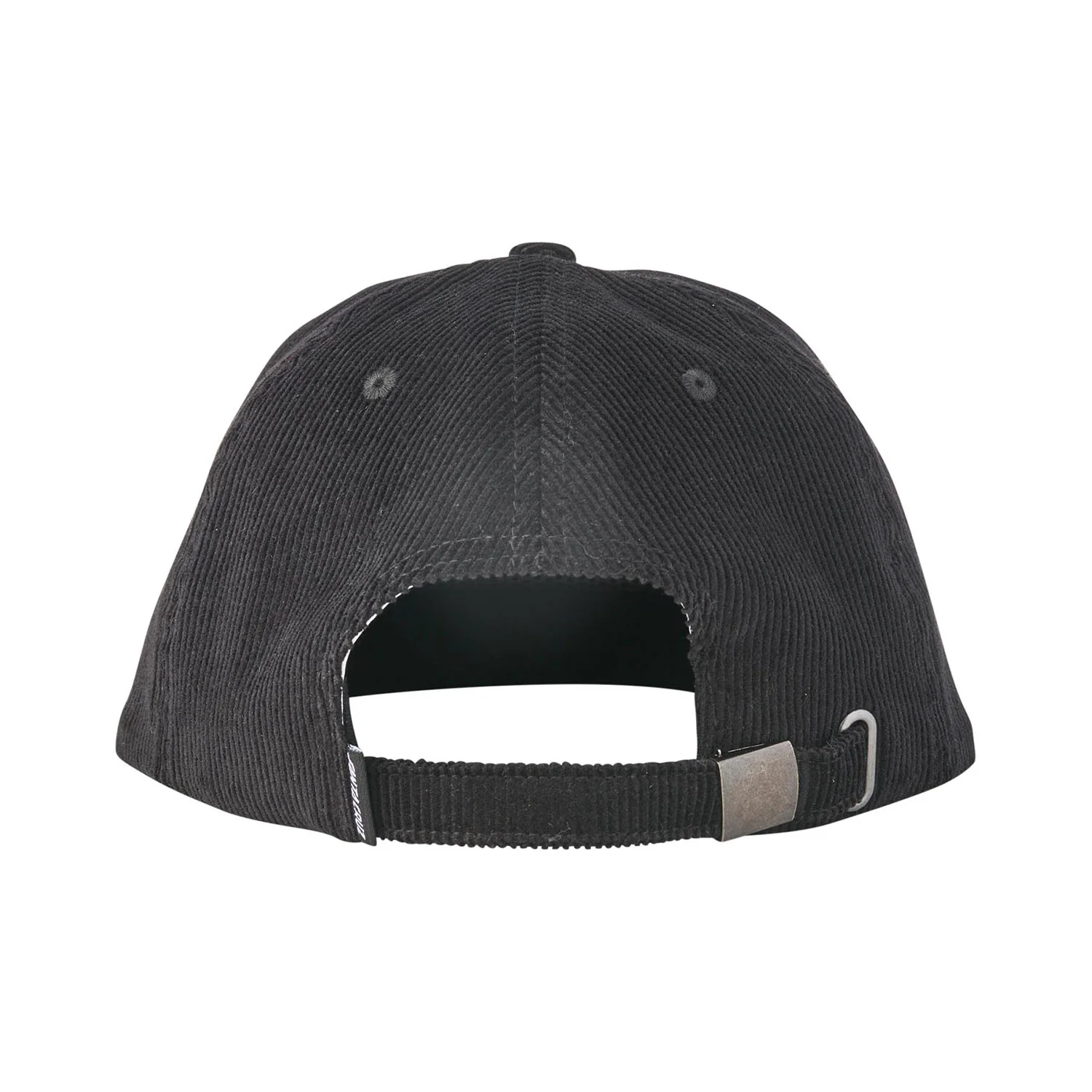 Santa Cruz Skateboards Hat Screaming Wave Snapback Black - Image 2