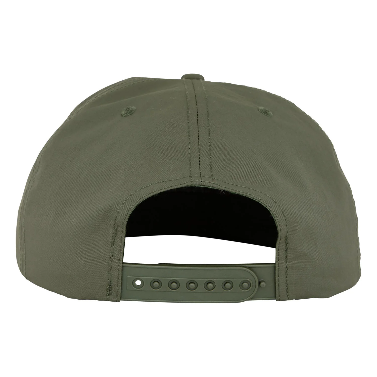 Santa Cruz Skateboards Hat Slime Dot Snapback Unstructured Army/White - Image 2