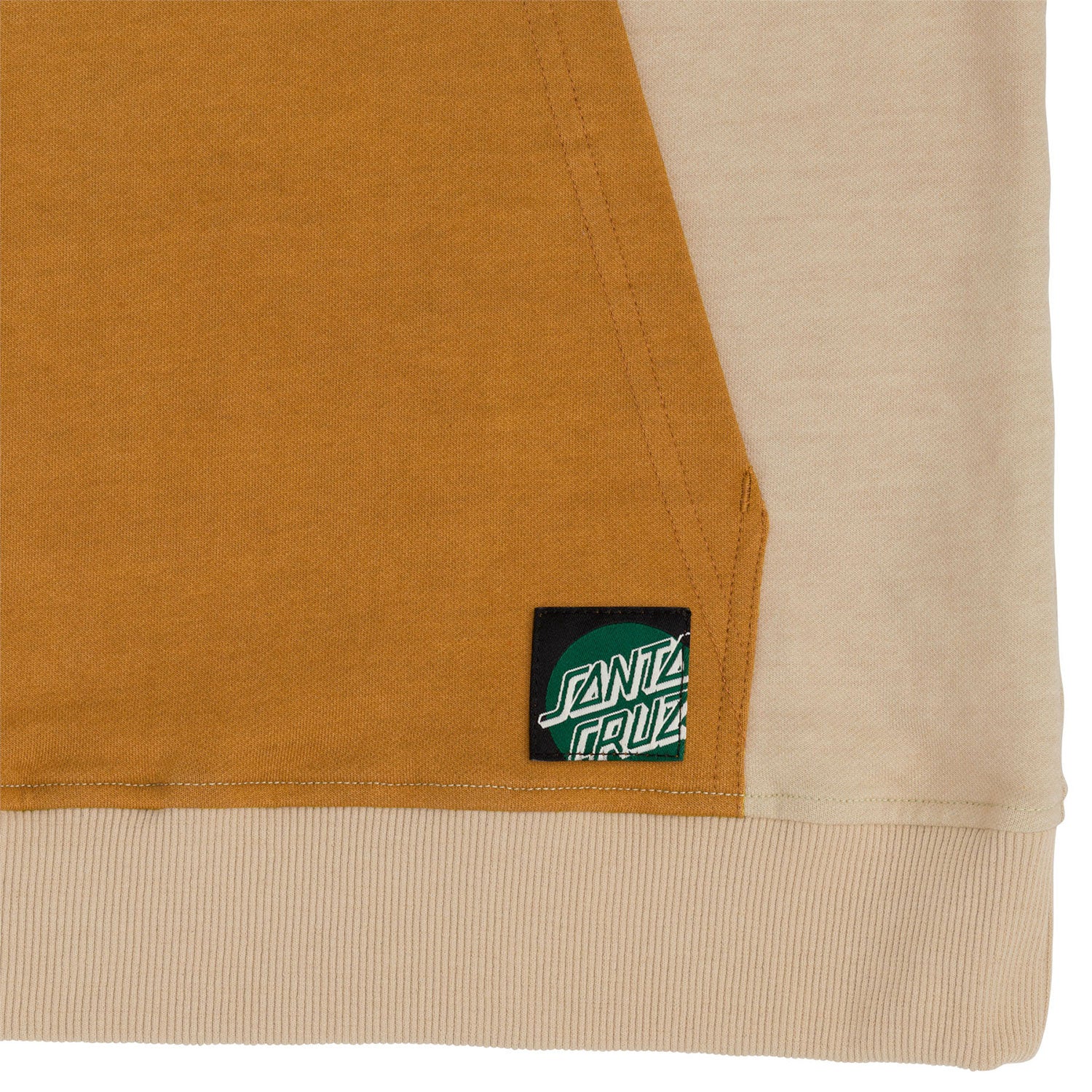 Santa Cruz Skateboards Hoody SC Salvage Pullover Eco Tan Ochre - Image 4