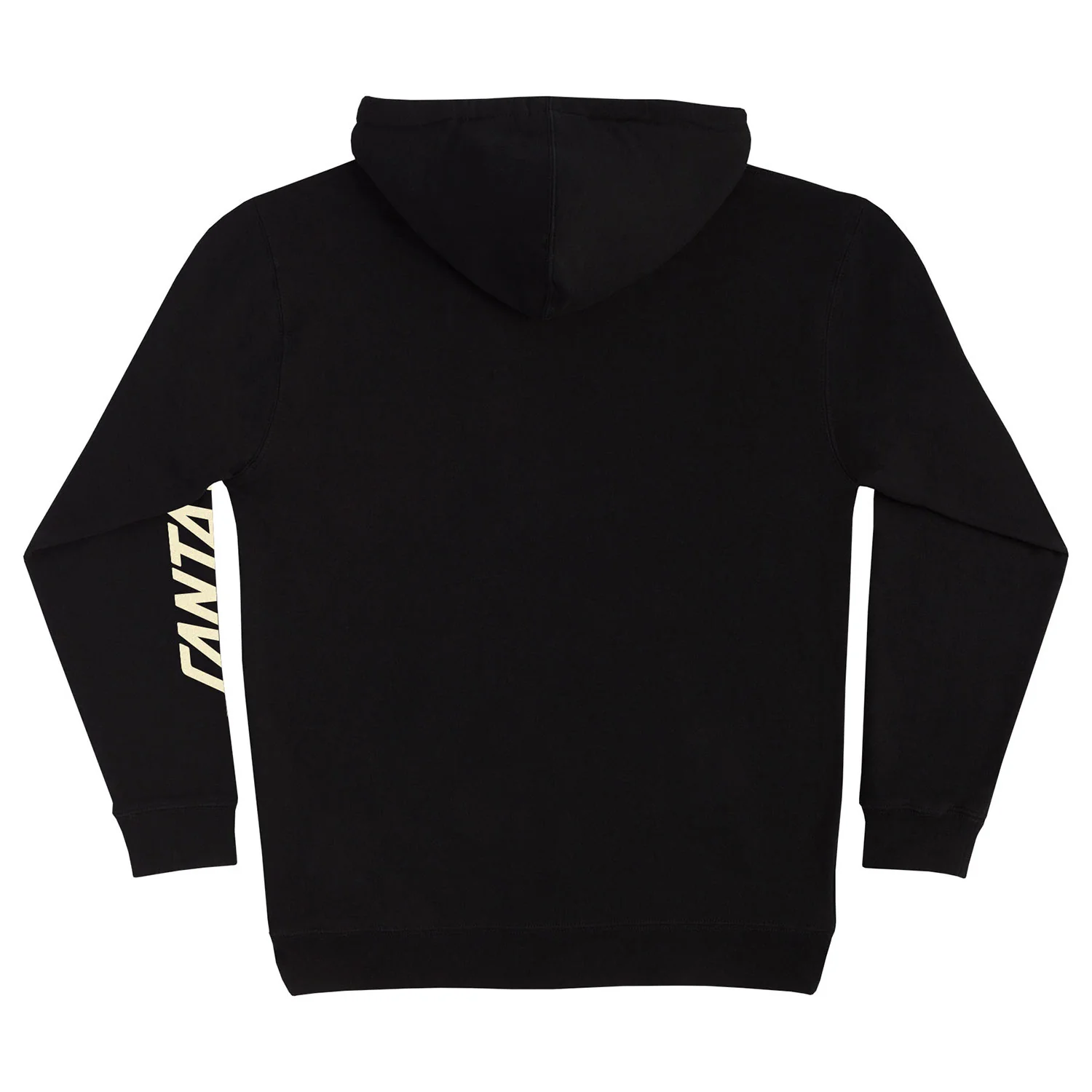 Santa Cruz Skateboards Hoody Screaming Flash Front Pullover Black - Image 2
