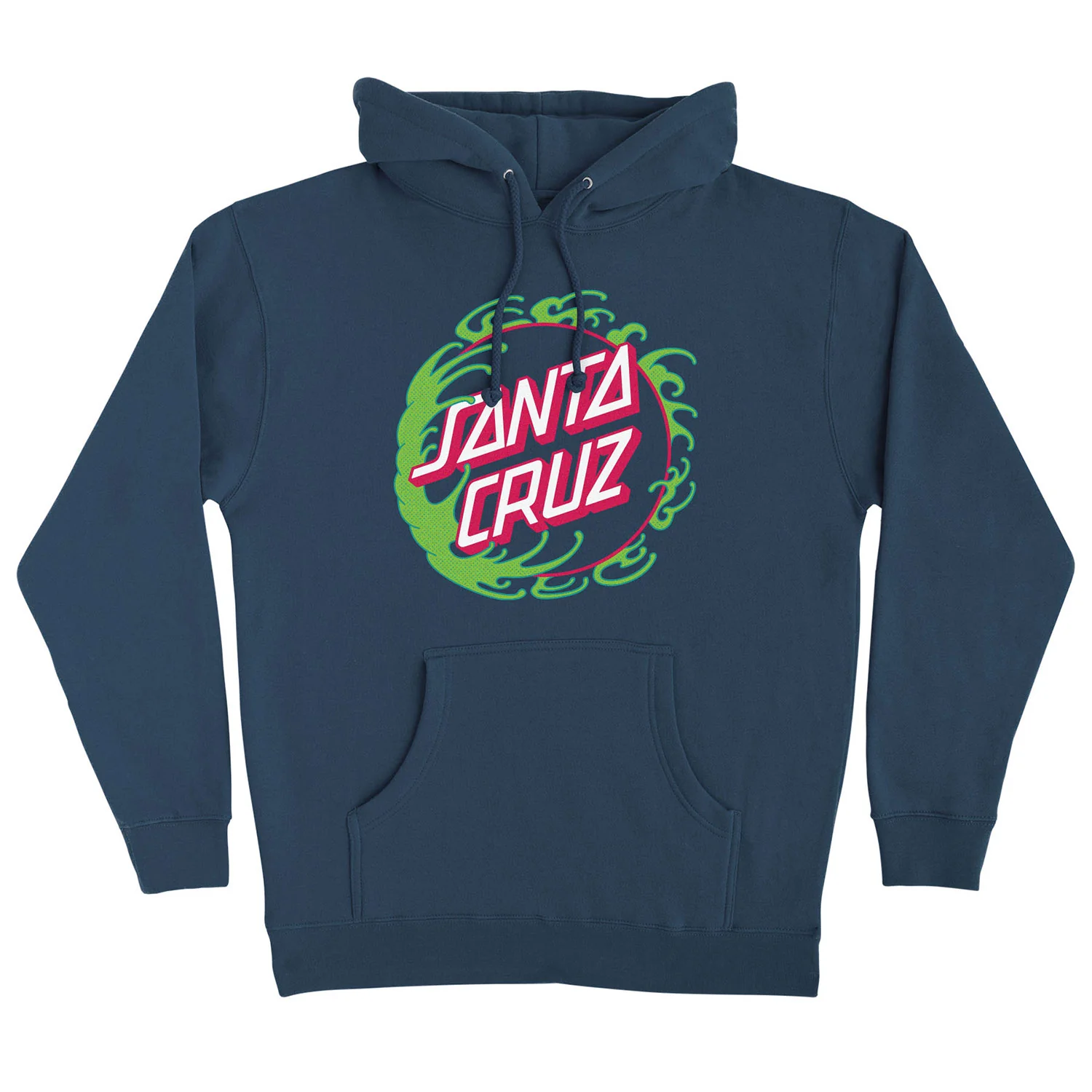 Santa Cruz Skateboards Hoody Tidal Dot Front Pullover Slate