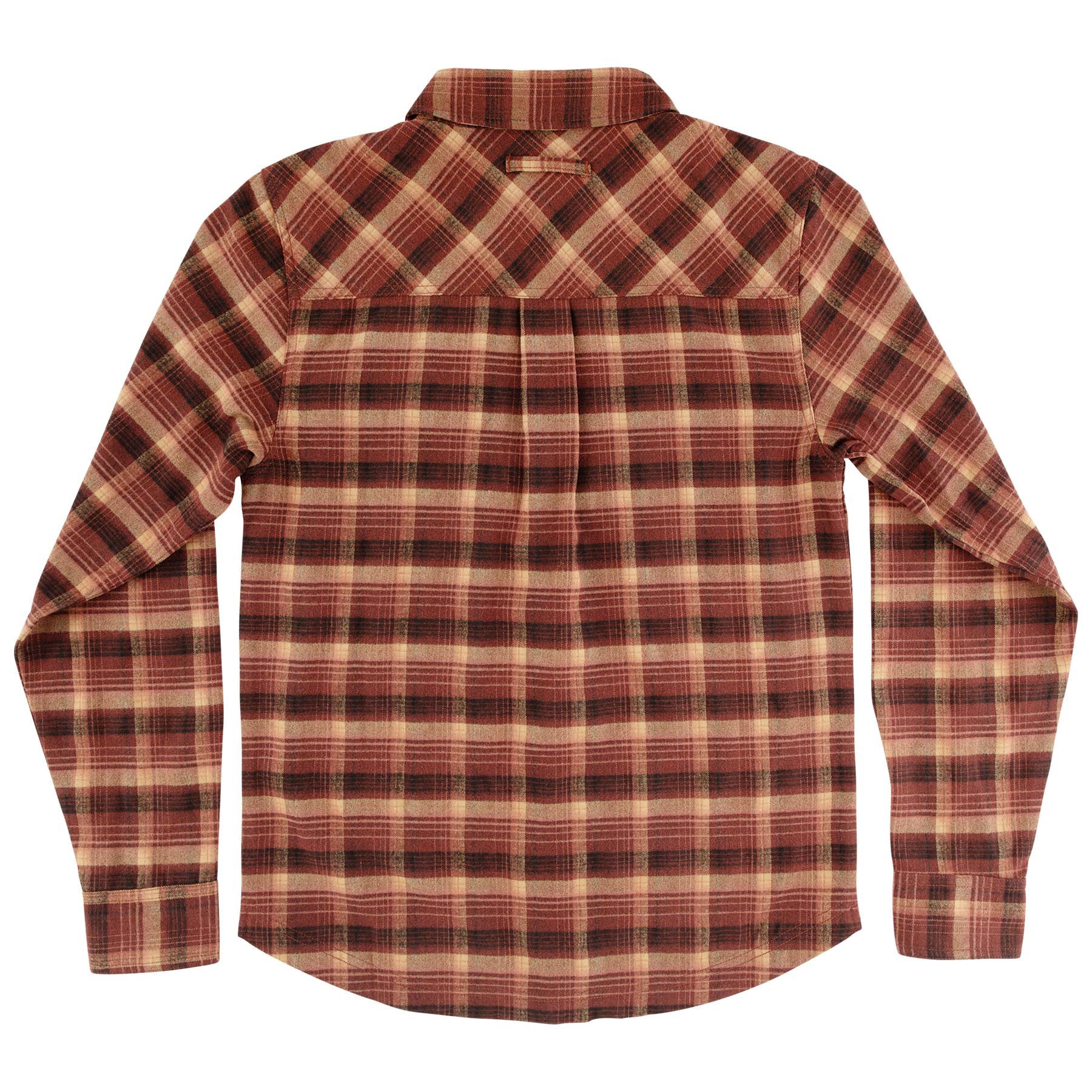 Santa Cruz Skateboards Longsleeve Classic Flannel Red Plaid - Image 2