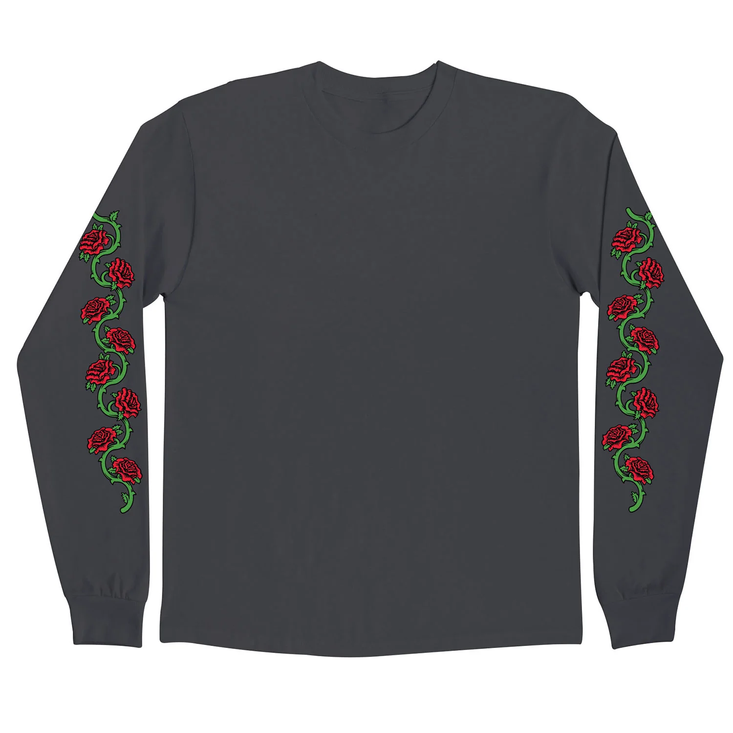 Santa Cruz Skateboards Longsleeve Shirt Dressen Mash Up Charcoal - Image 2