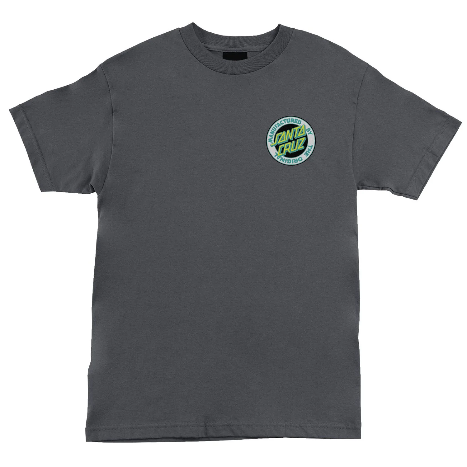 Santa Cruz Skateboards Shirt Carved MFG Charcoal - Image 2