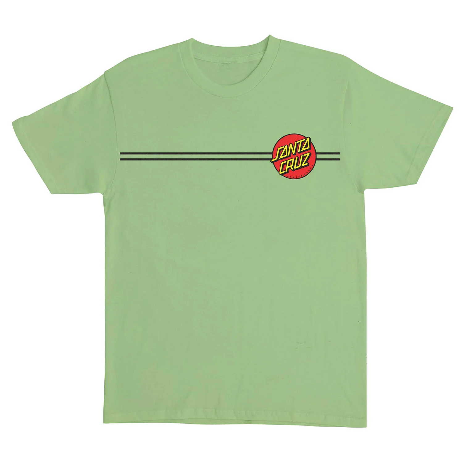 Santa Cruz Skateboards Shirt Classic Dot Kiwi - Image 2