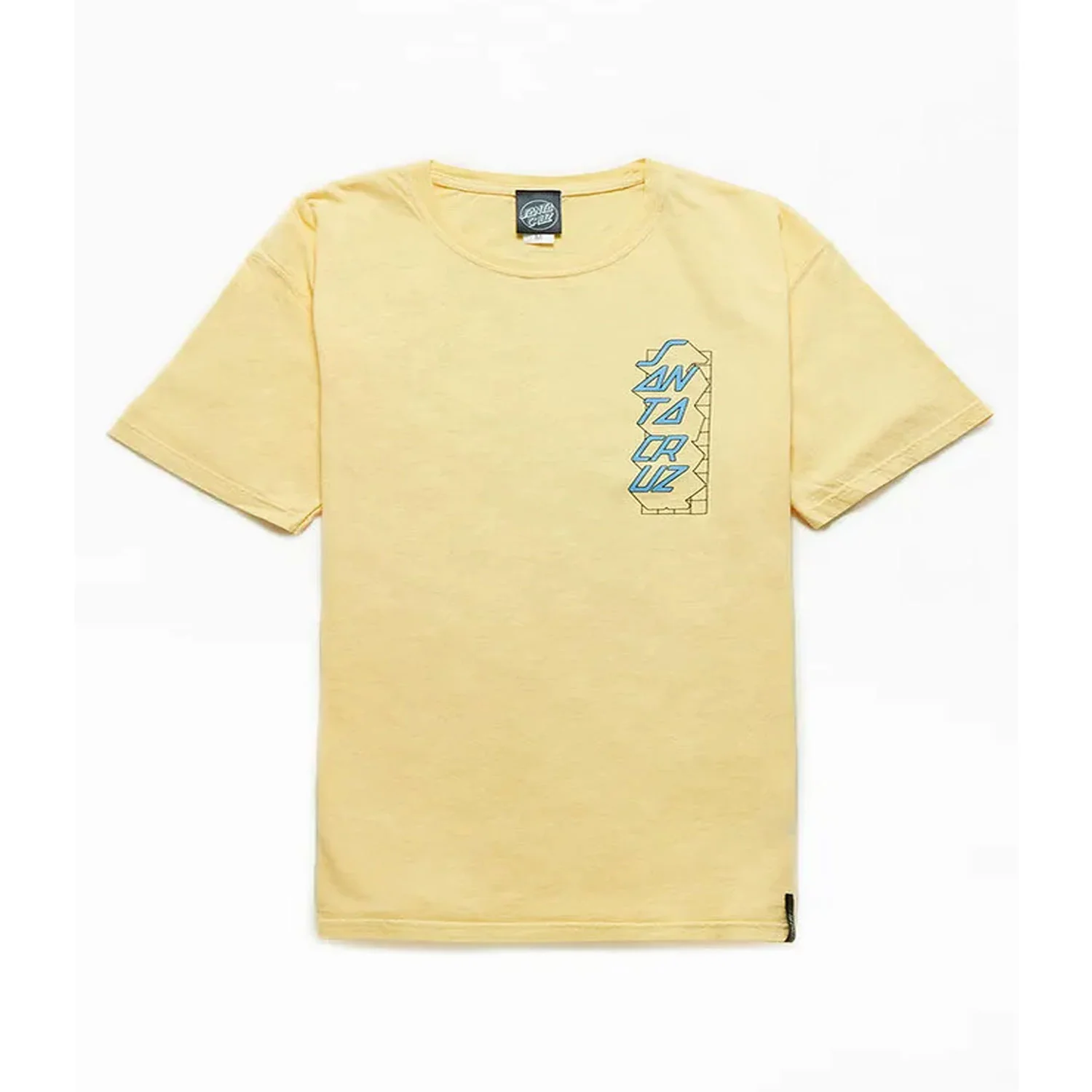 Santa Cruz Skateboards Shirt Grid Delta Dot Summer Squash - Image 2