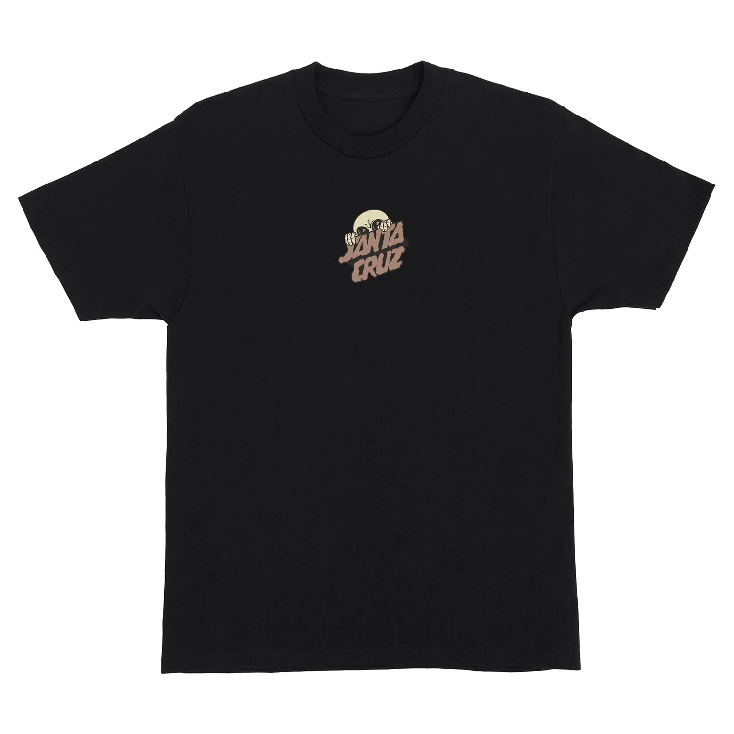 Santa Cruz Skateboards Shirt Knibbs Invasion Hand Black - Image 2