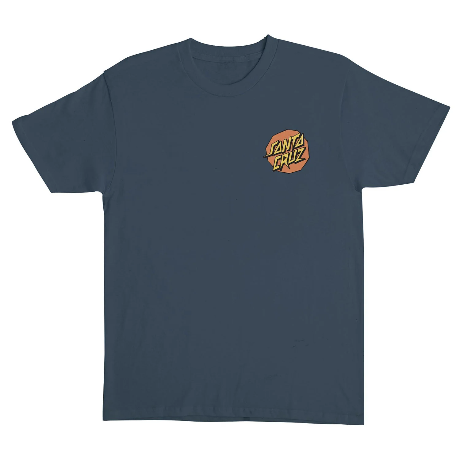 Santa Cruz Skateboards Shirt Meek Scratched Slasher Steel Blue - Image 2