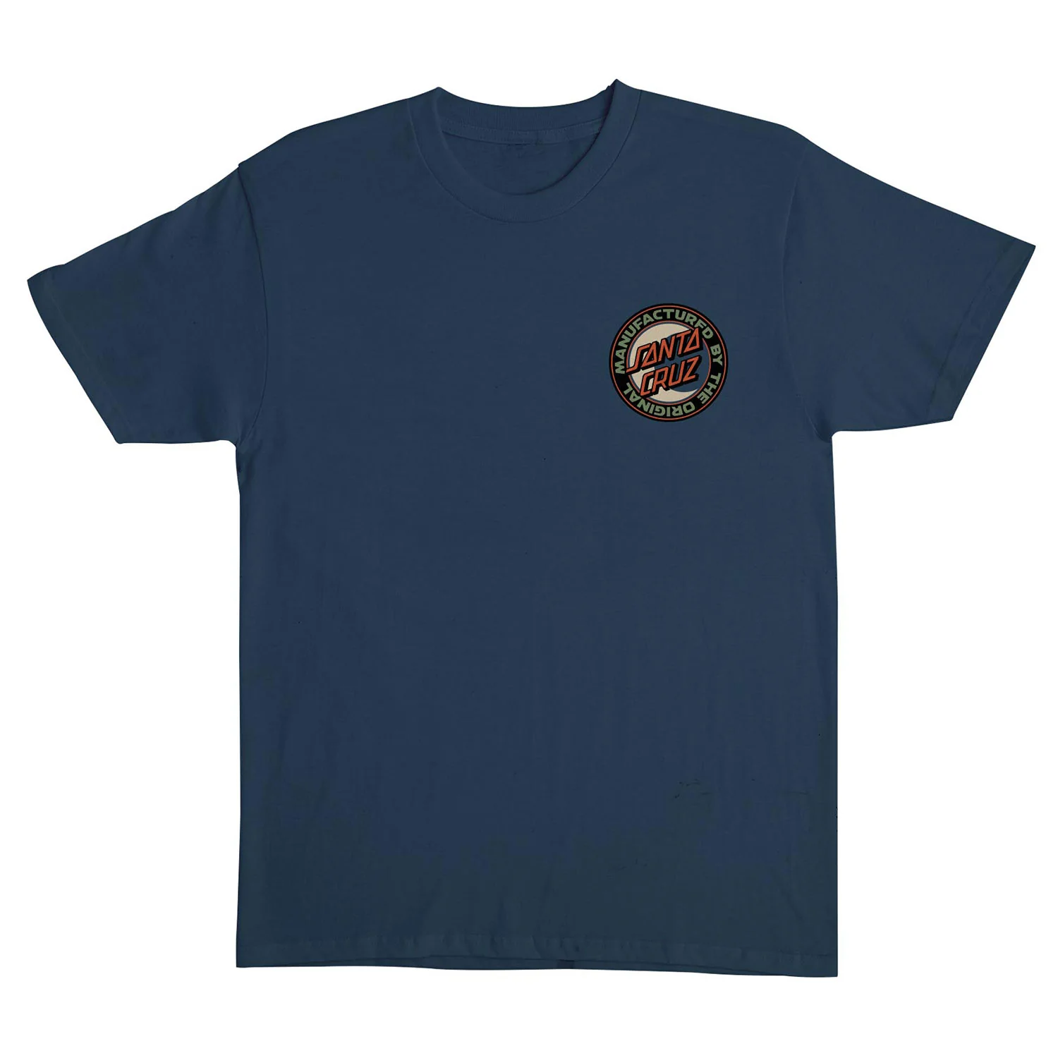 Santa Cruz Skateboards Shirt MFG Moon Dot Blue Dusk - Image 2