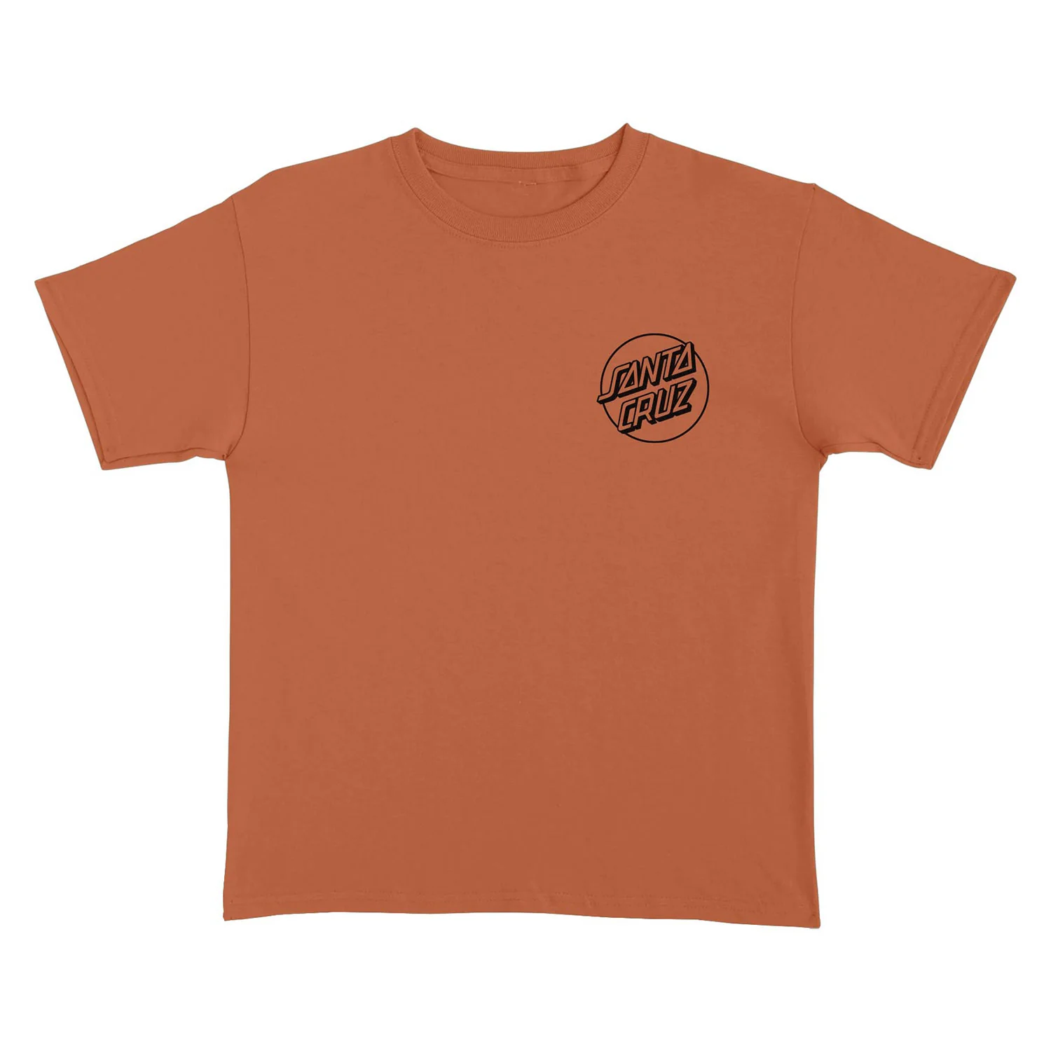 Santa Cruz Skateboards Shirt Opus Dot Texas Orange/Black - Image 2