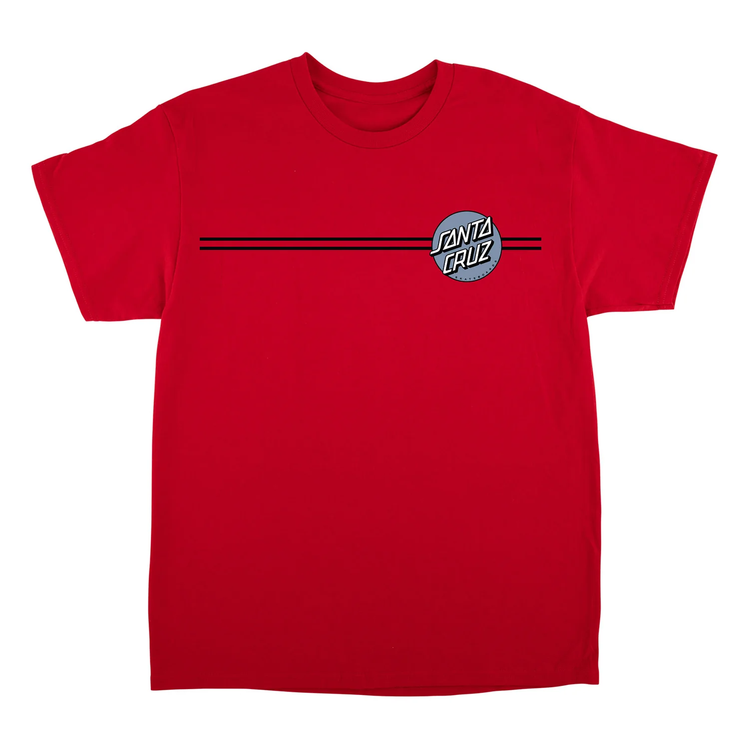 Santa Cruz Skateboards Shirt Other Dot Cherry Red/Slate - Image 2