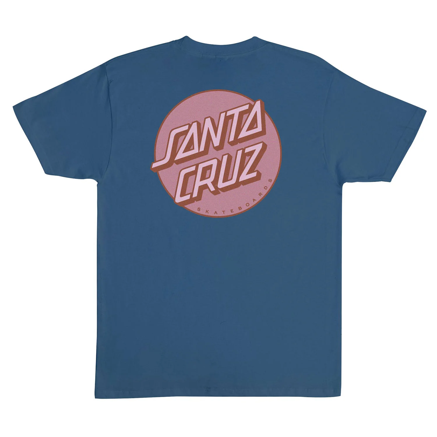 Santa Cruz Skateboards Shirt Other Dot Dusk Blue/Gum