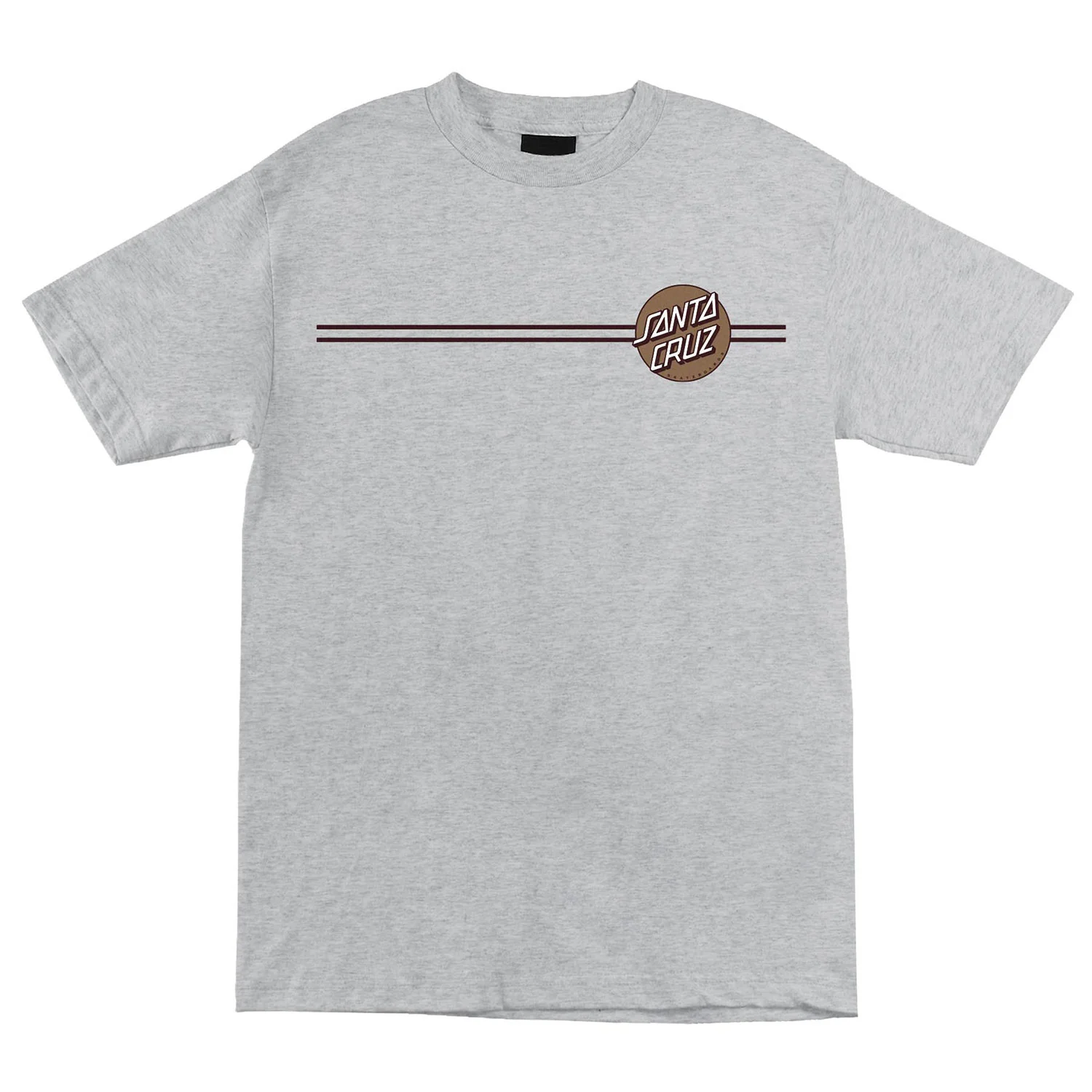Santa Cruz Skateboards Shirt Other Dot Heather Grey/Gold - Image 2