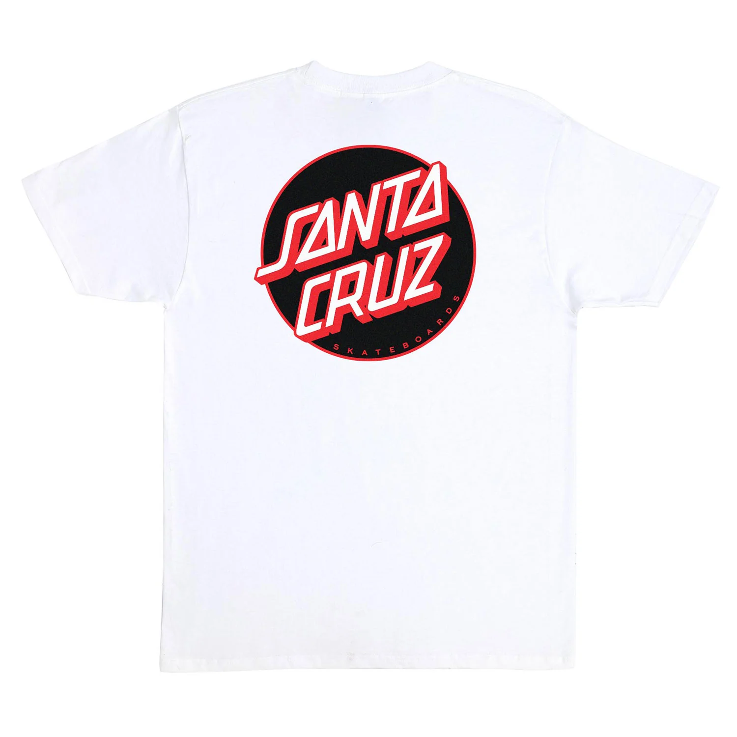 Santa Cruz Skateboards Shirt Other Dot White/UV Reveal
