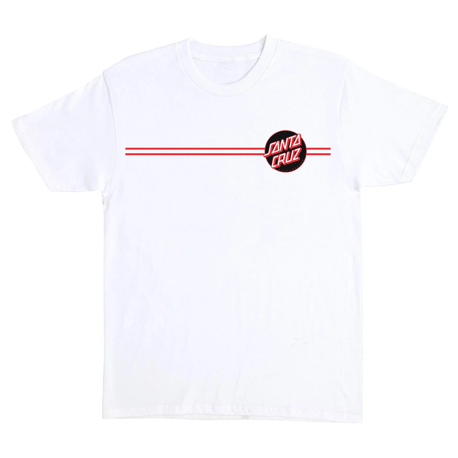 Santa Cruz Skateboards Shirt Other Dot White/UV Reveal - Image 2