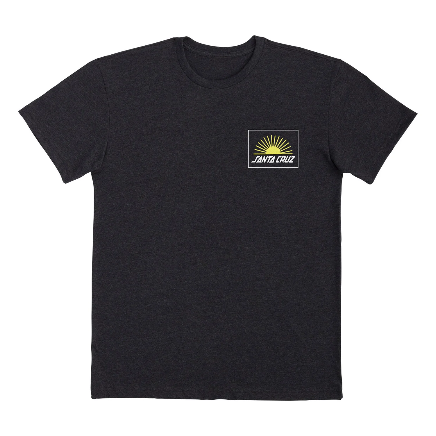 Santa Cruz Skateboards Shirt Rise and Shiine Eco Black Heather - Image 2
