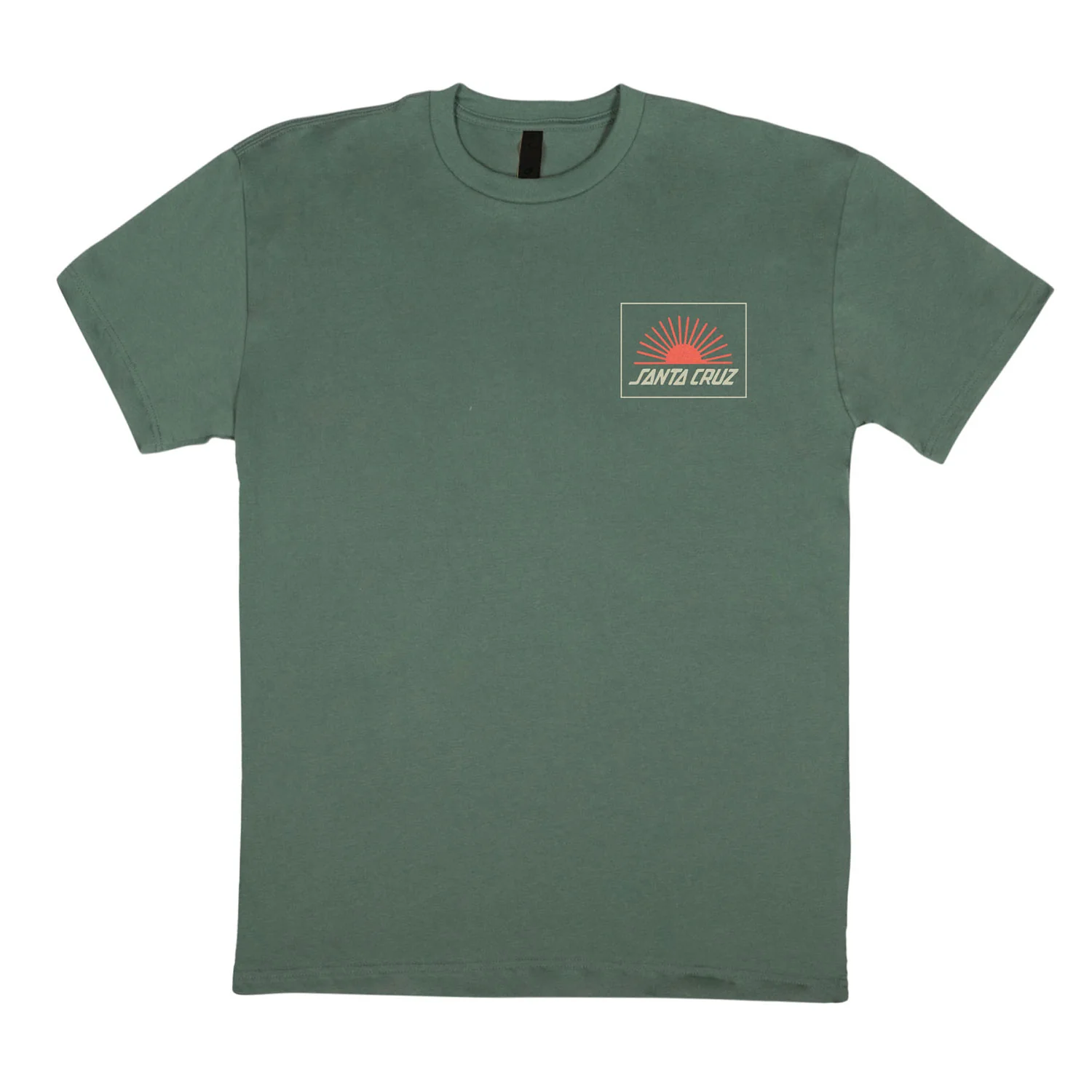 Santa Cruz Skateboards Shirt Rise and Shiine Military Green Tri - Image 2